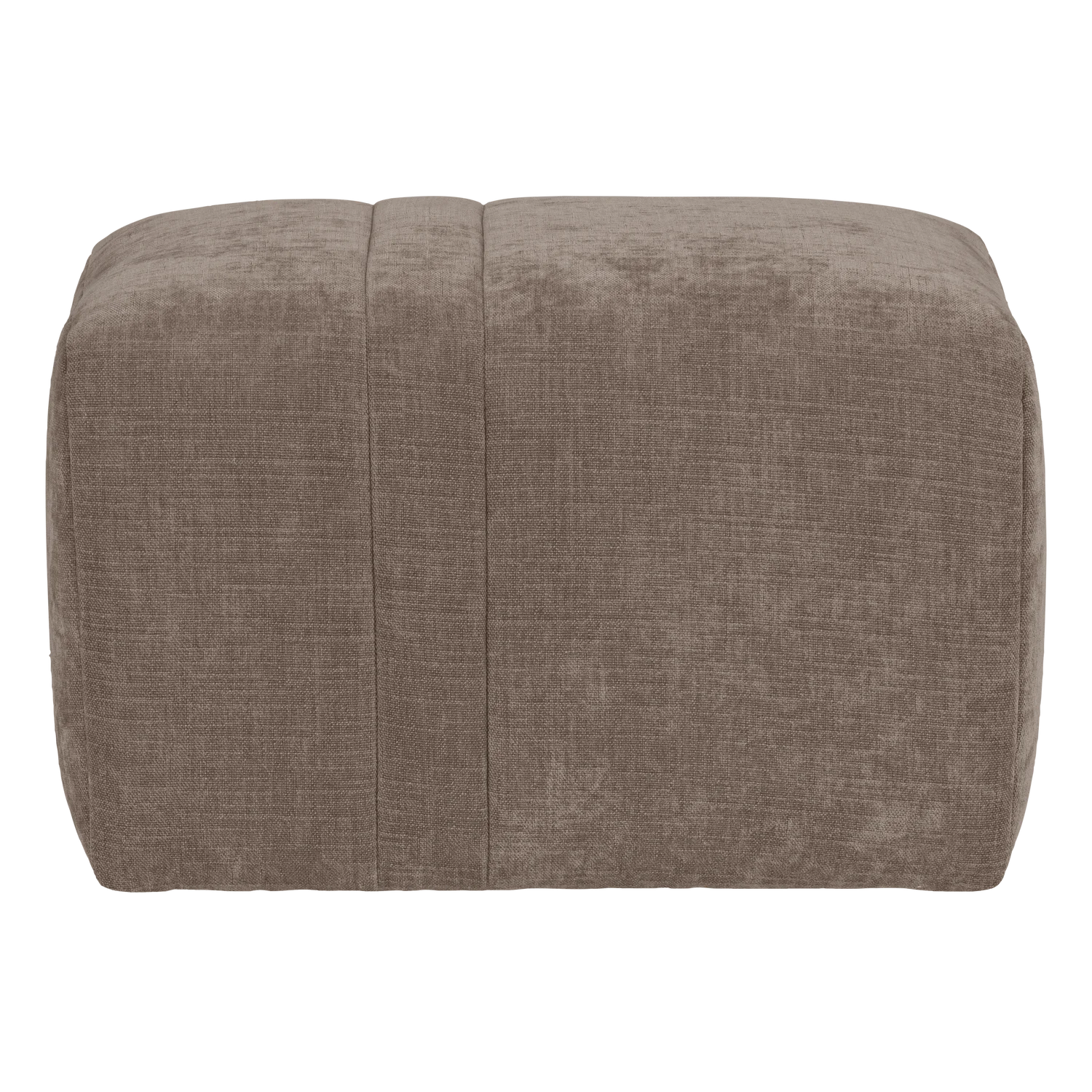 Puf OMAIRE taupe šenil