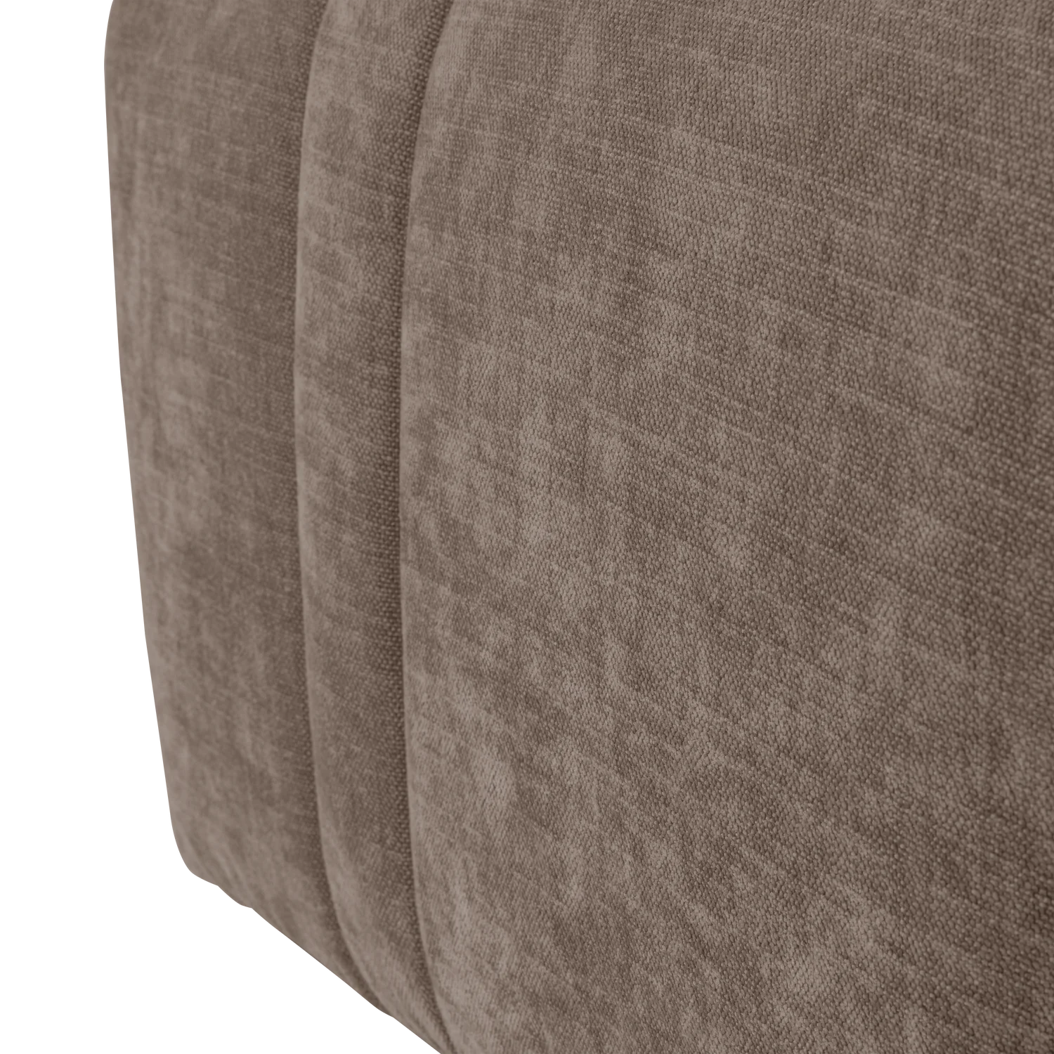 Puf OMAIRE taupe šenil