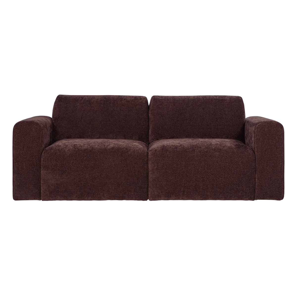 Sofa 2-osobová UMINA tmavý burgundský szenil