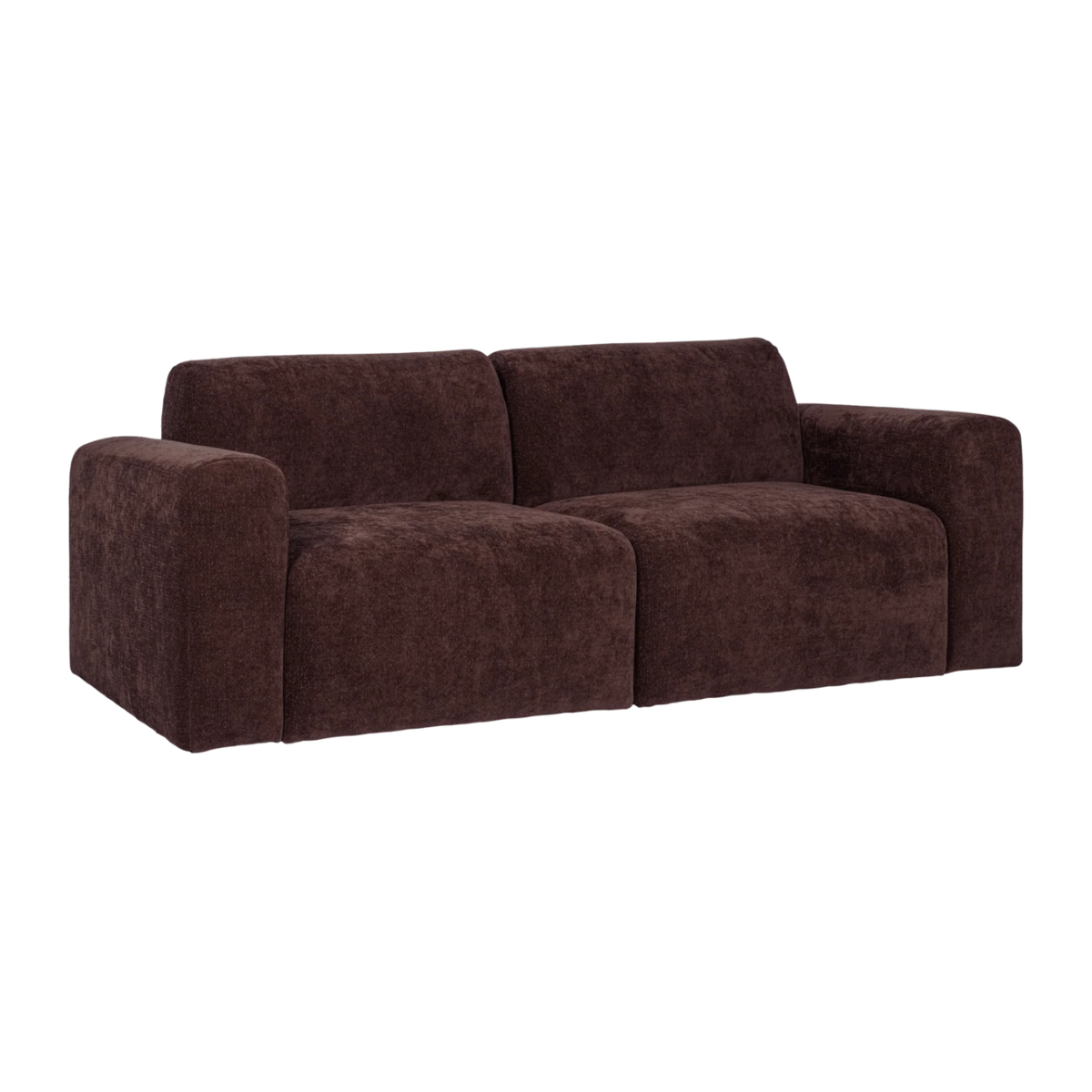 Sofa 2-osobová UMINA tmavý burgundský szenil