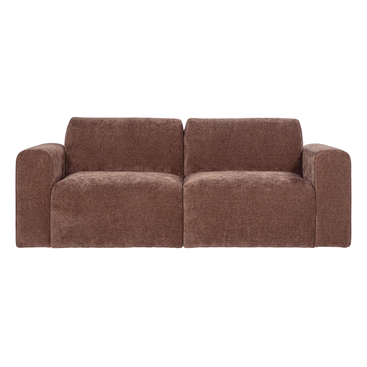 Sofa 2-osobová UMINA ružovo-hnedý szenil