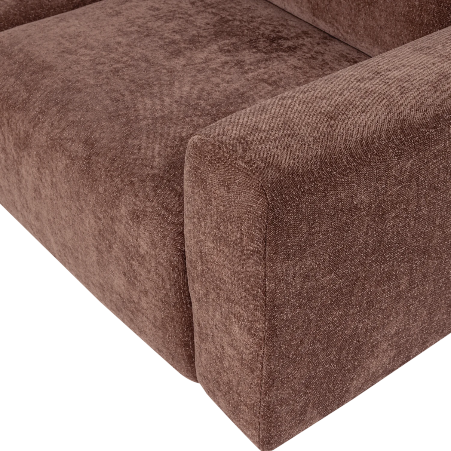 Sofa 2-osobová UMINA ružovo-hnedý szenil