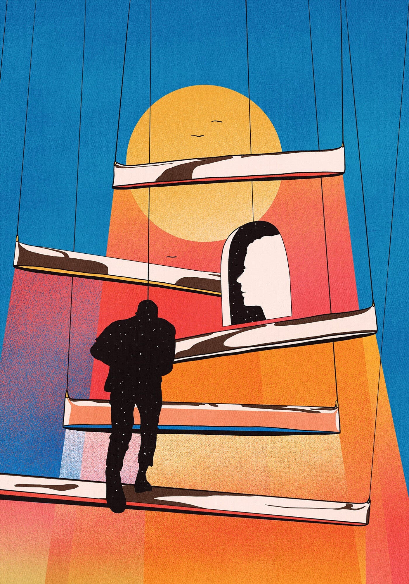 BLADE Steel Pendant Lamp