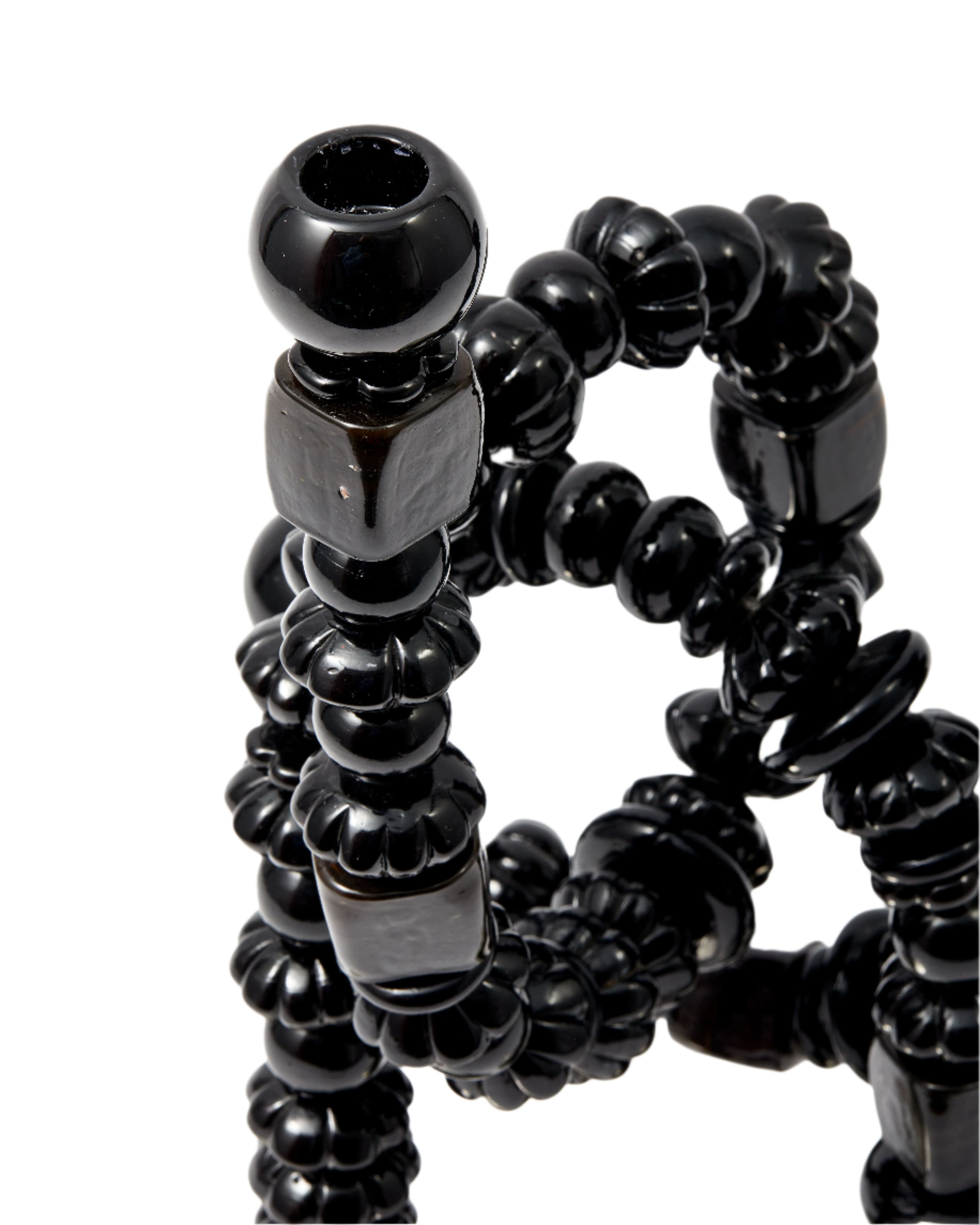BEADS black candlestick