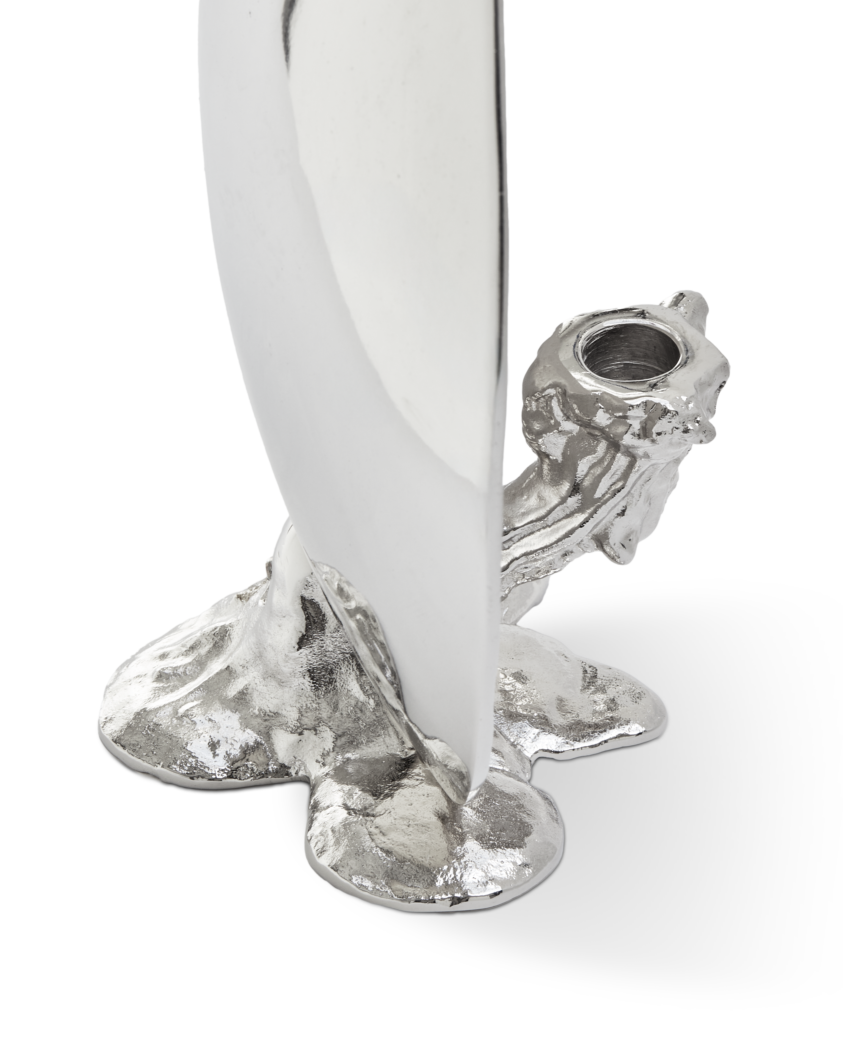 Sviečnik SPHERICAL DRIP kovový