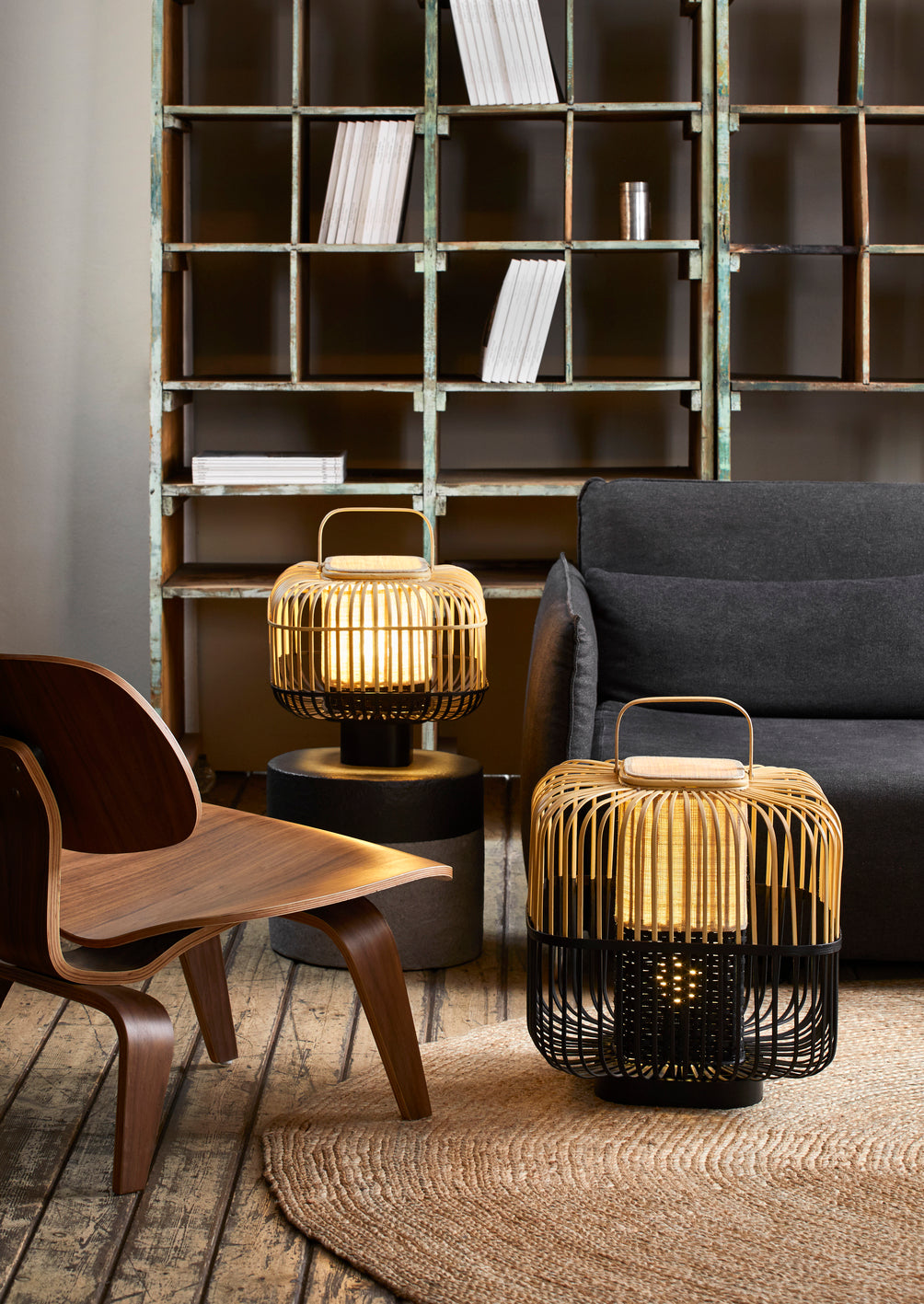 Závesná lampa GRASS zelená