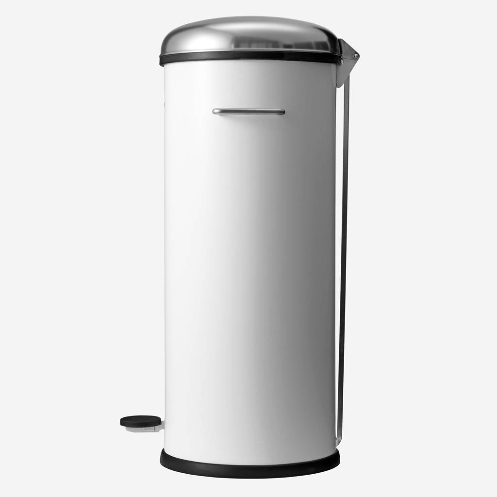 Pedal Bin white