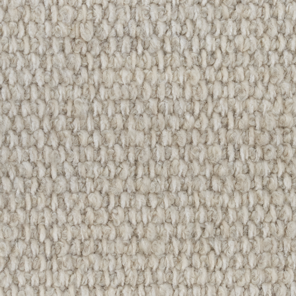 3-Seater Sofa CHIMNEY Light Grey Wavy Fabric with Black Base