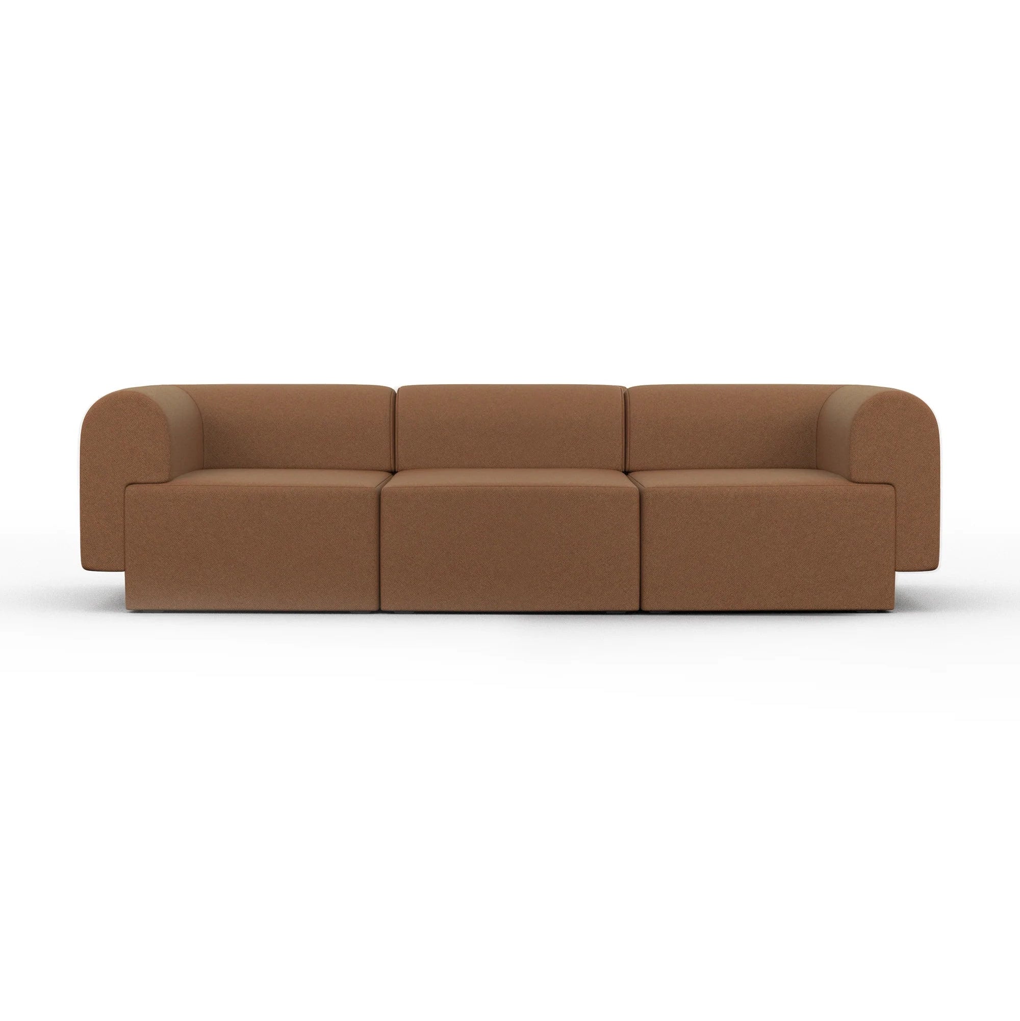 3-Seater Sofa TORI Rust