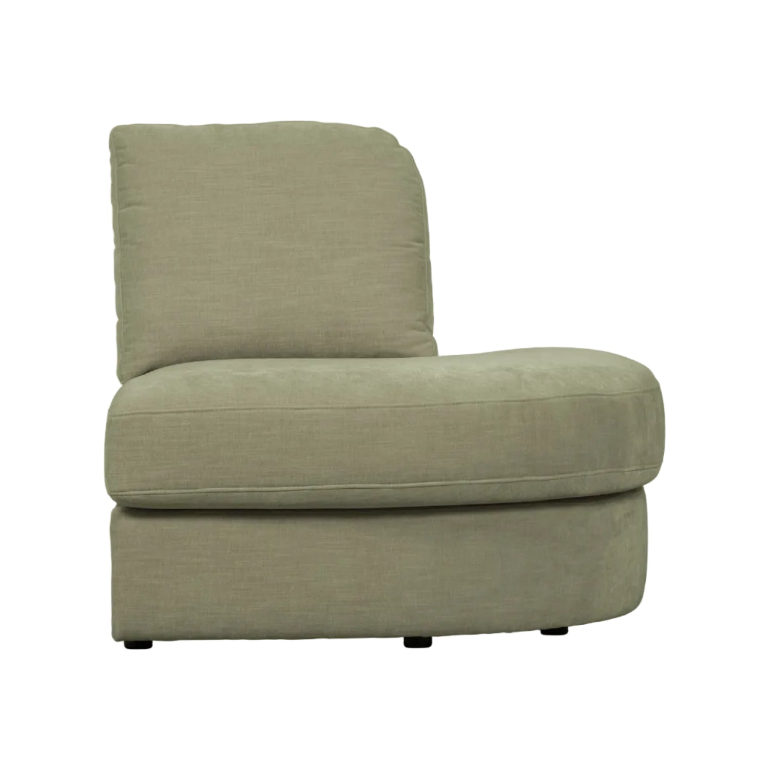 Sofa FAMILY - otvorený modul pravostranný zelený