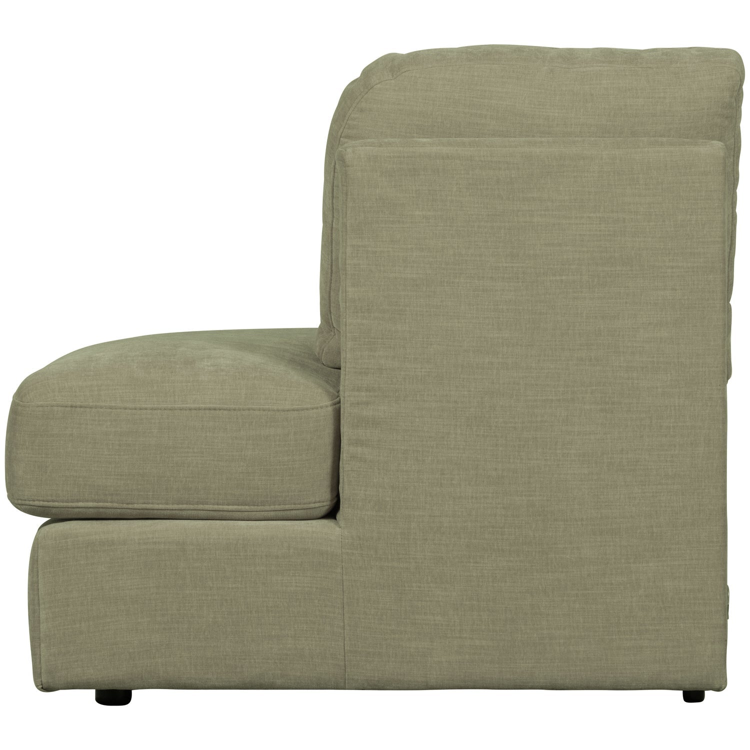 Sofa FAMILY - otvorený modul pravostranný zelený