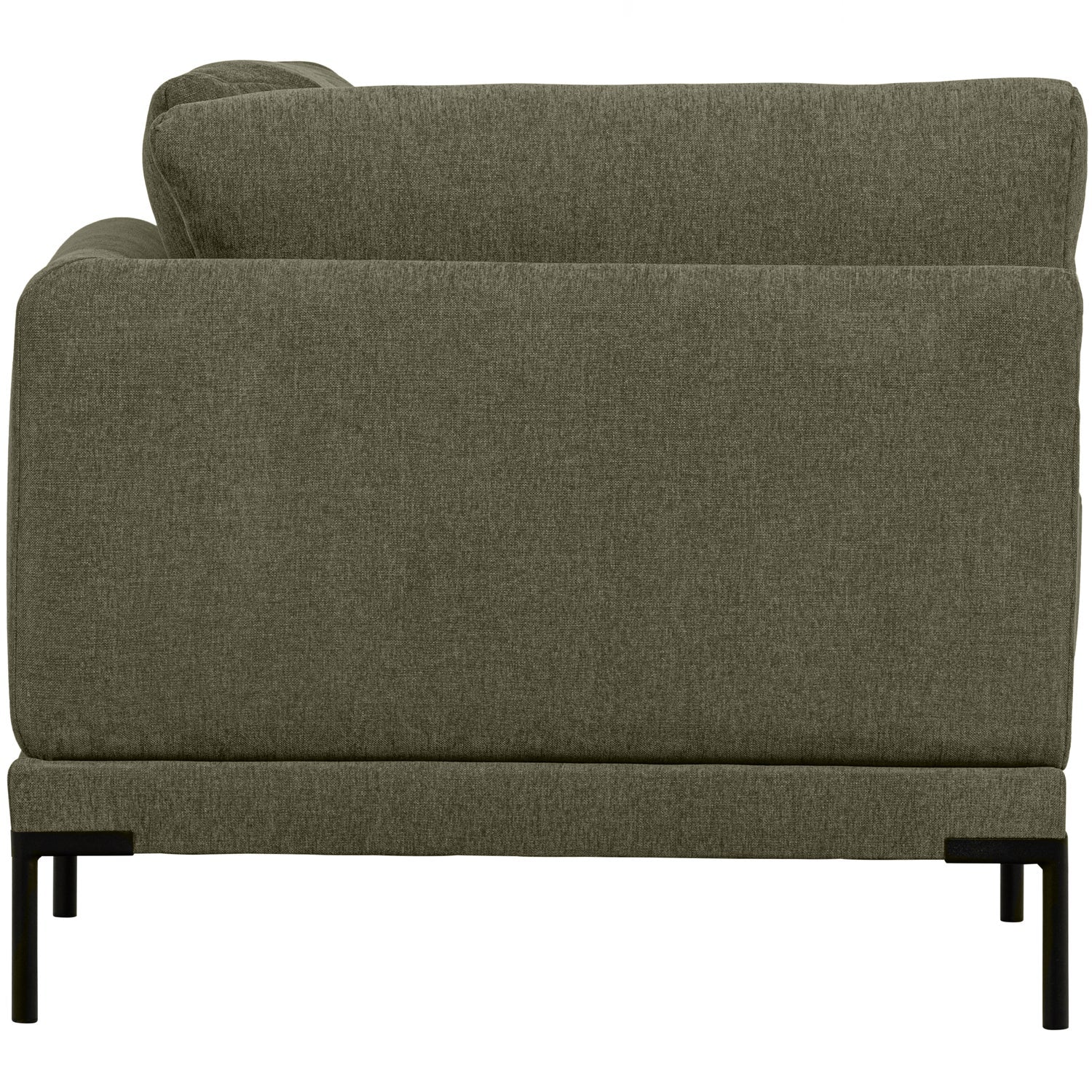 Sofa COUPLE - modulárny rohový tmavozelený