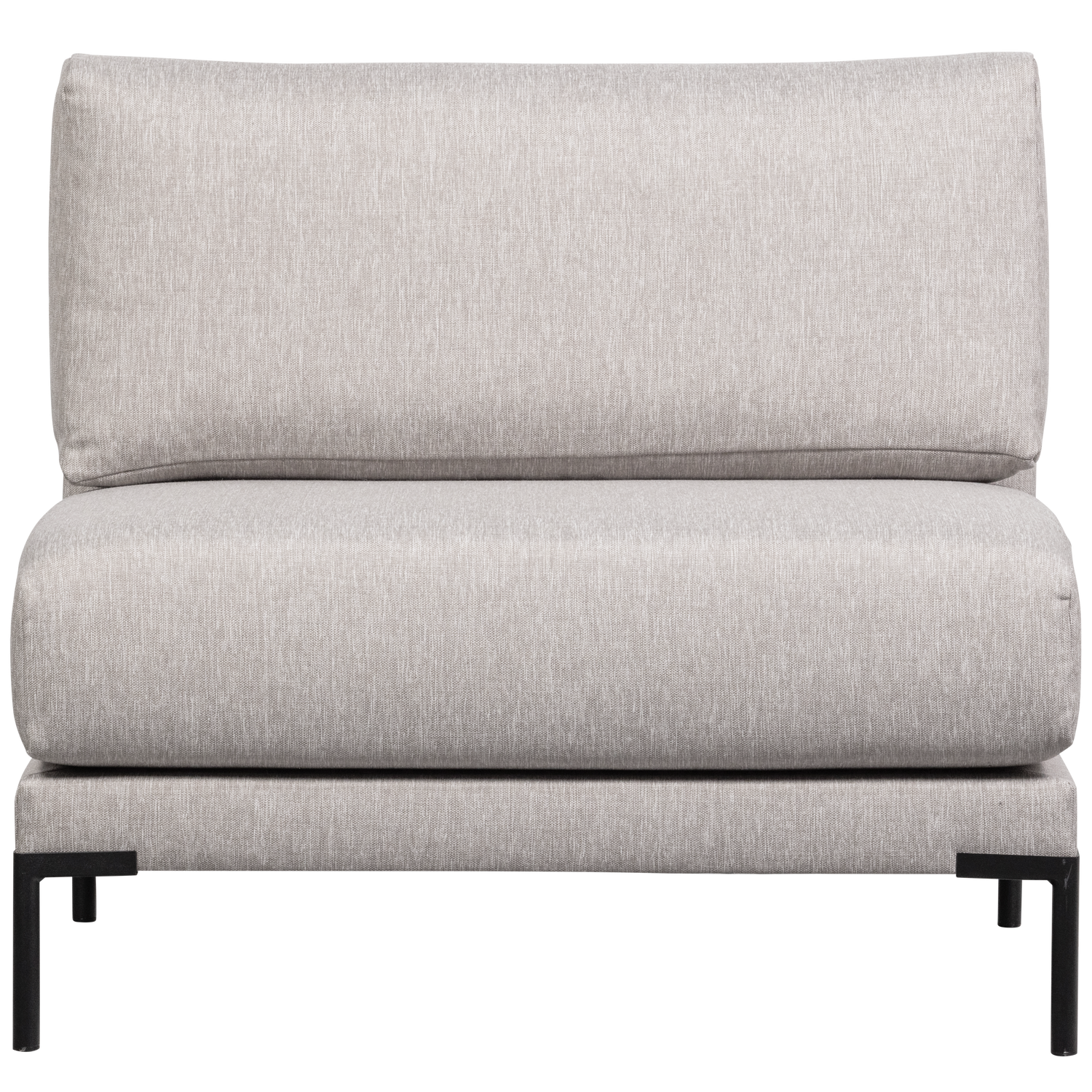 Fotel / modul COUPLE DINING BENCH svetlosivý