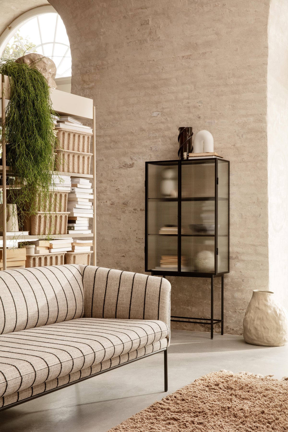 Sofa 2-osobová TURN Cotton Linen béžová