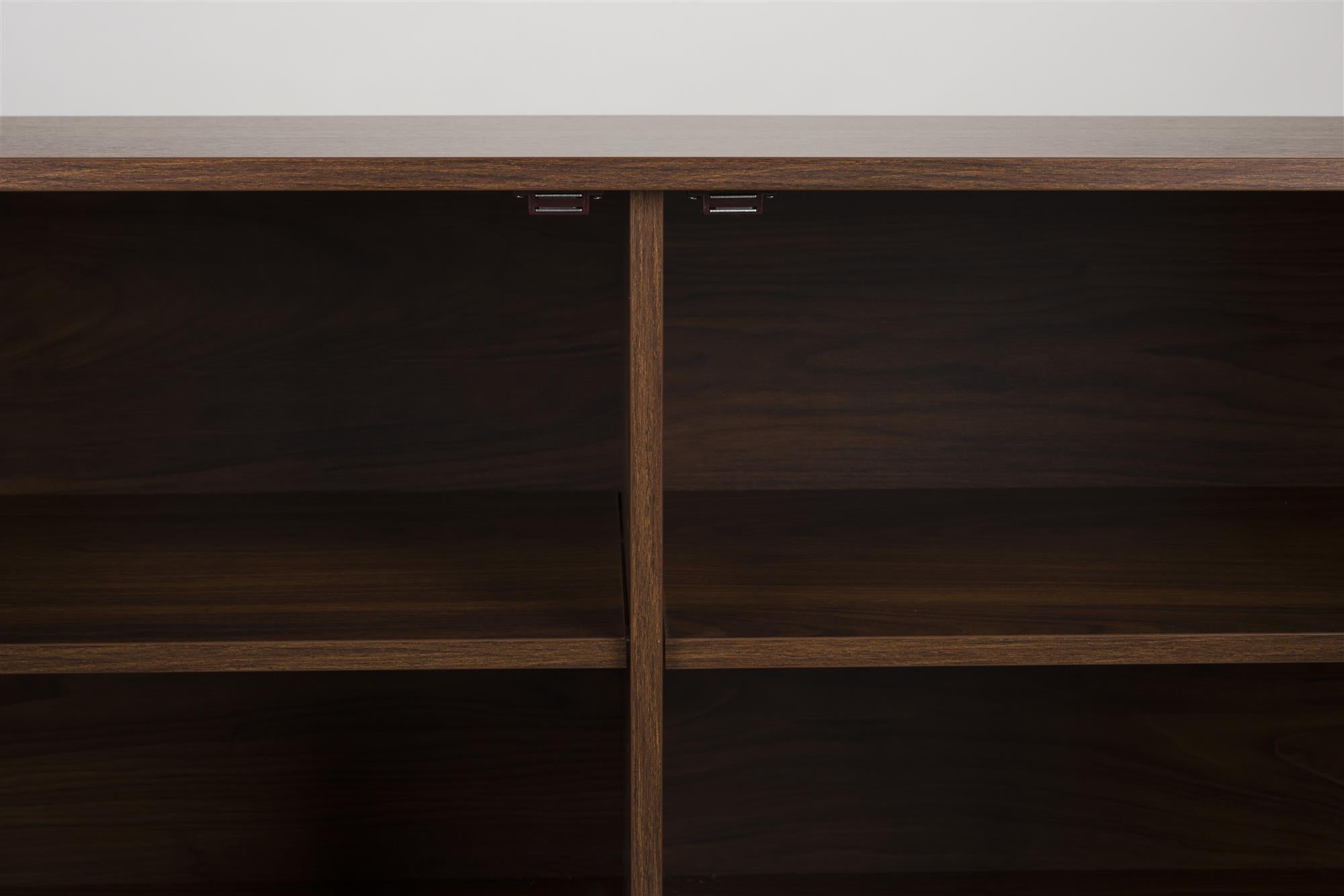 Komoda PRÚŽKY hnedá