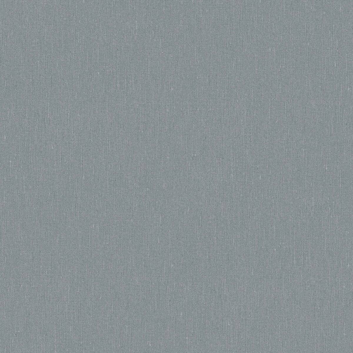 Structural wallpaper imitating linen LINEN - DEEP LAKE muted blue