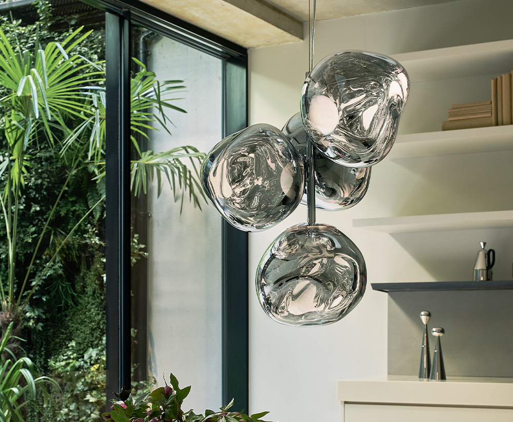 Luster MELT strieborný