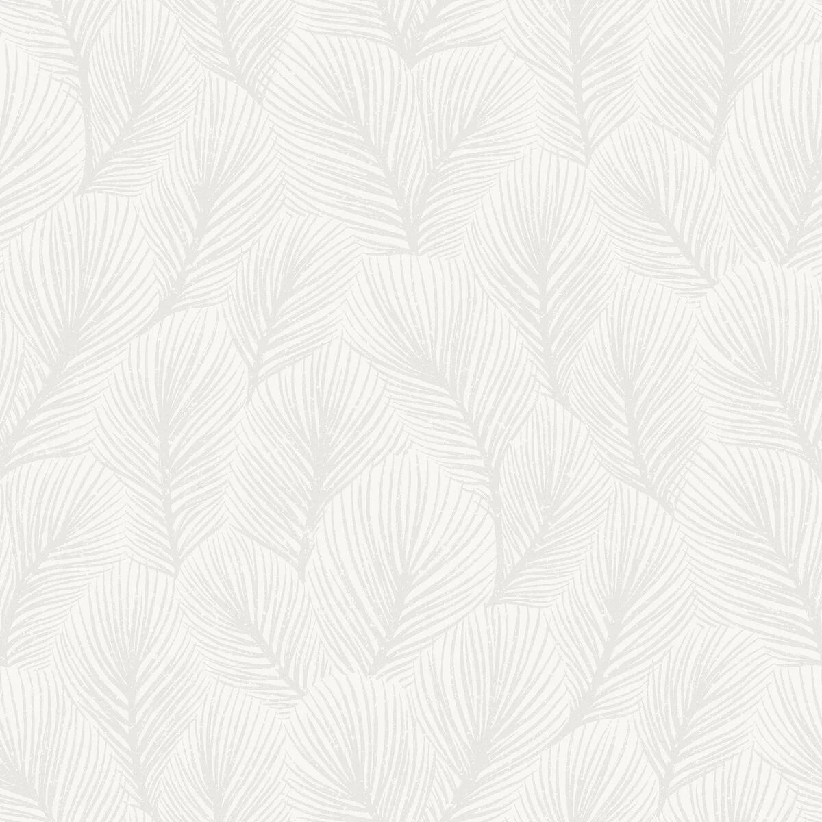 Tapeta s rastlinným motívom v bielej farbe s borovicami PINE TREE