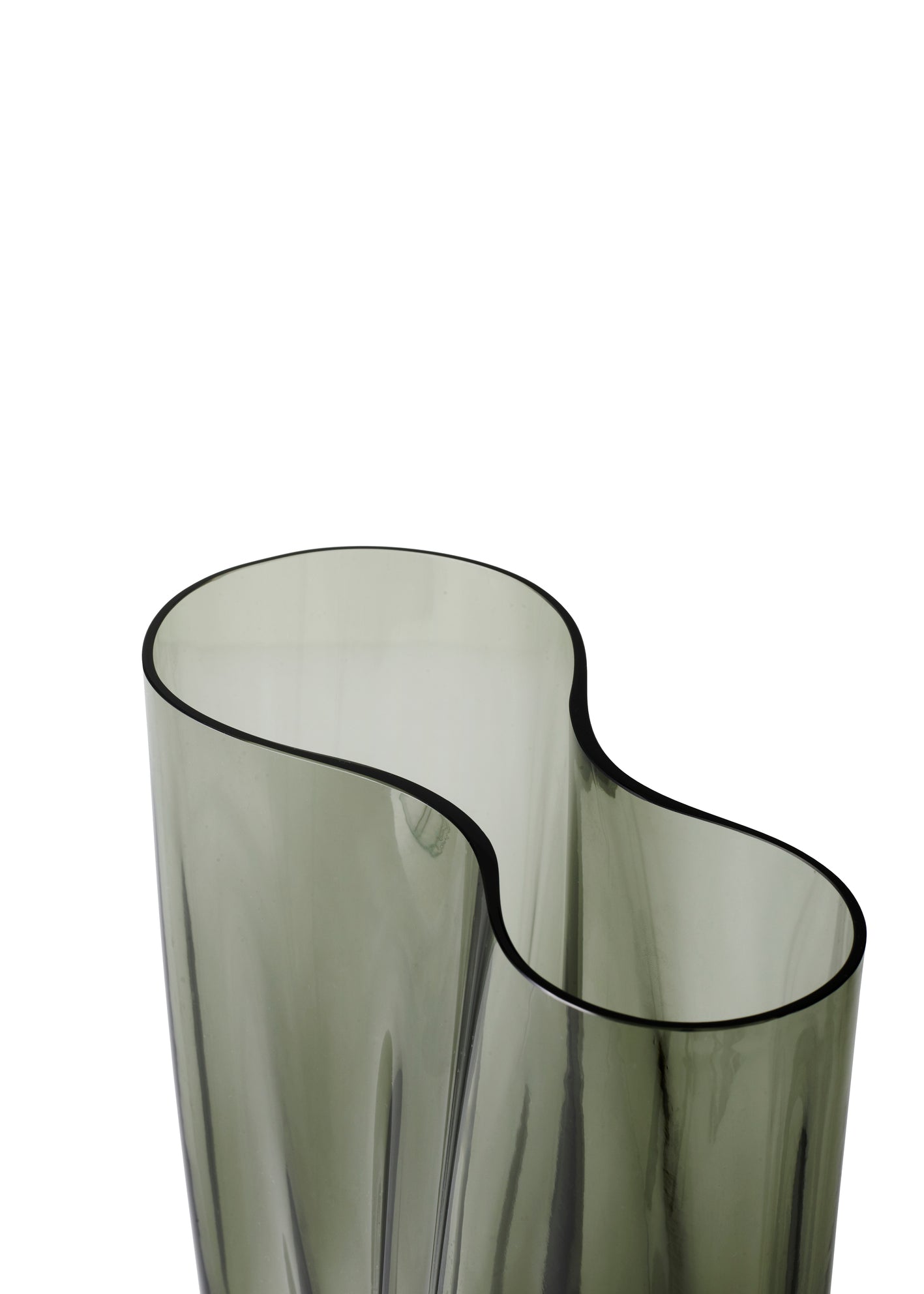 AER vase blown glass
