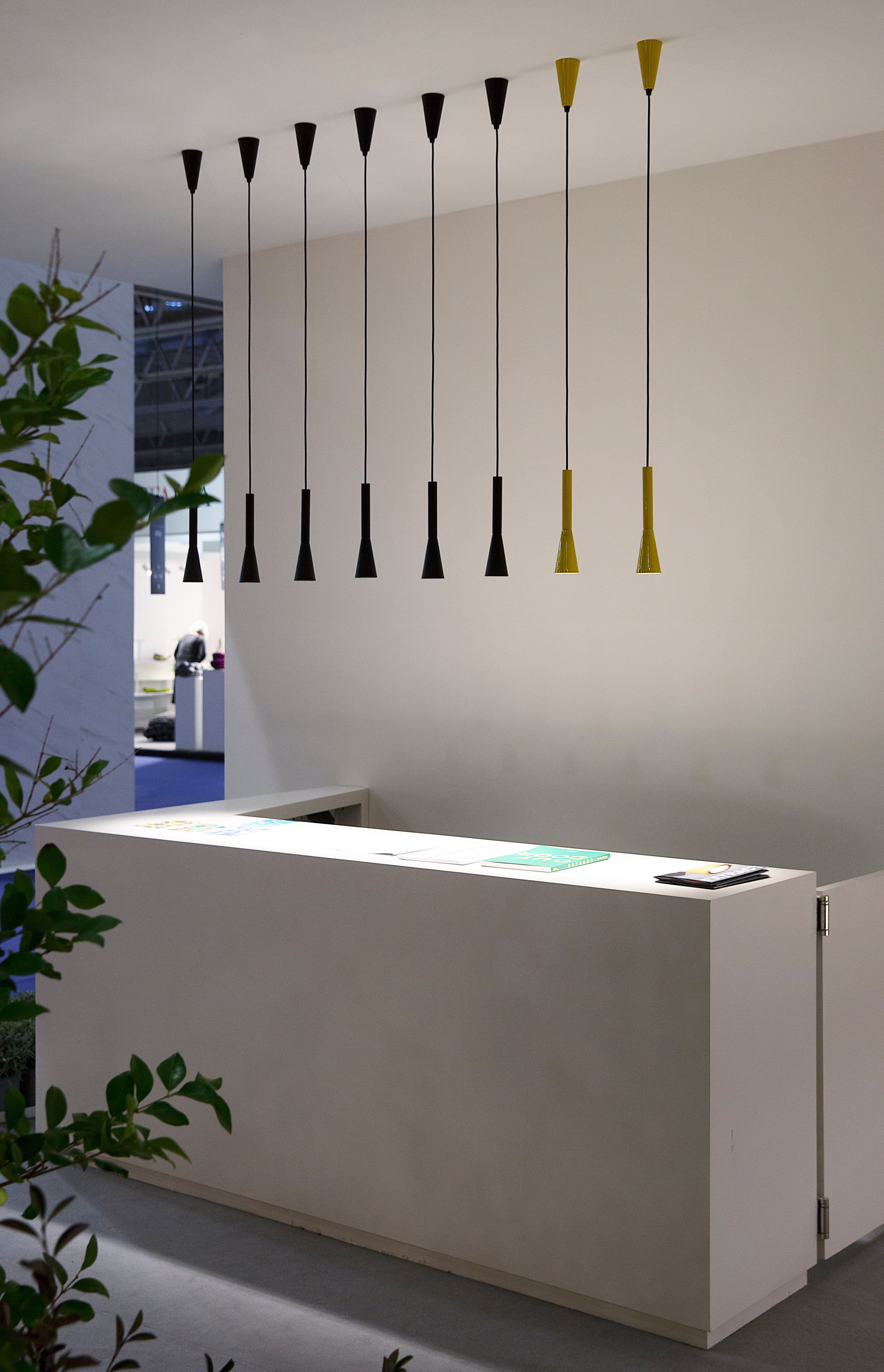 Lampa visiacá COLIBRÌ čierna