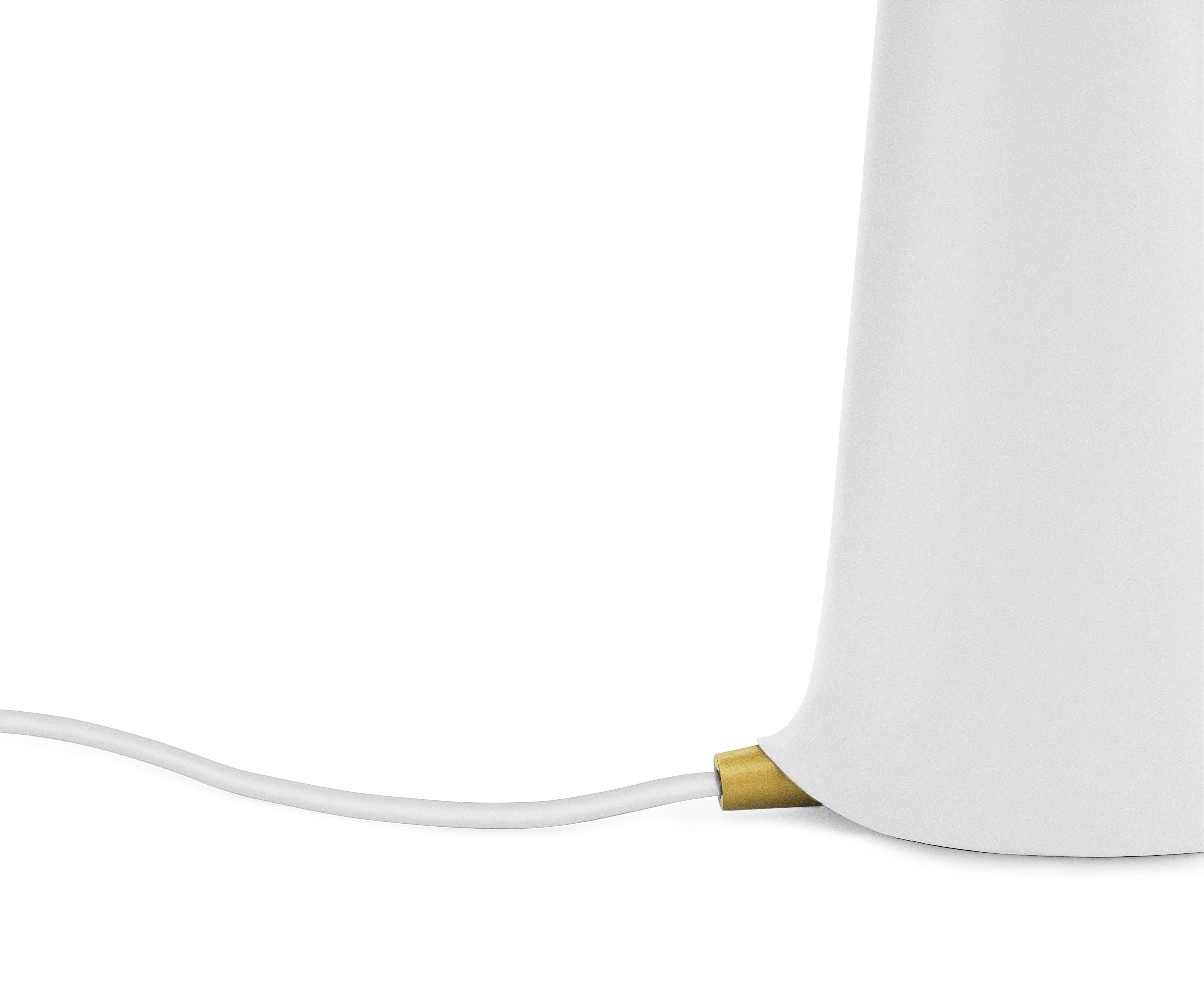 Stolná lampa SHELTER biela