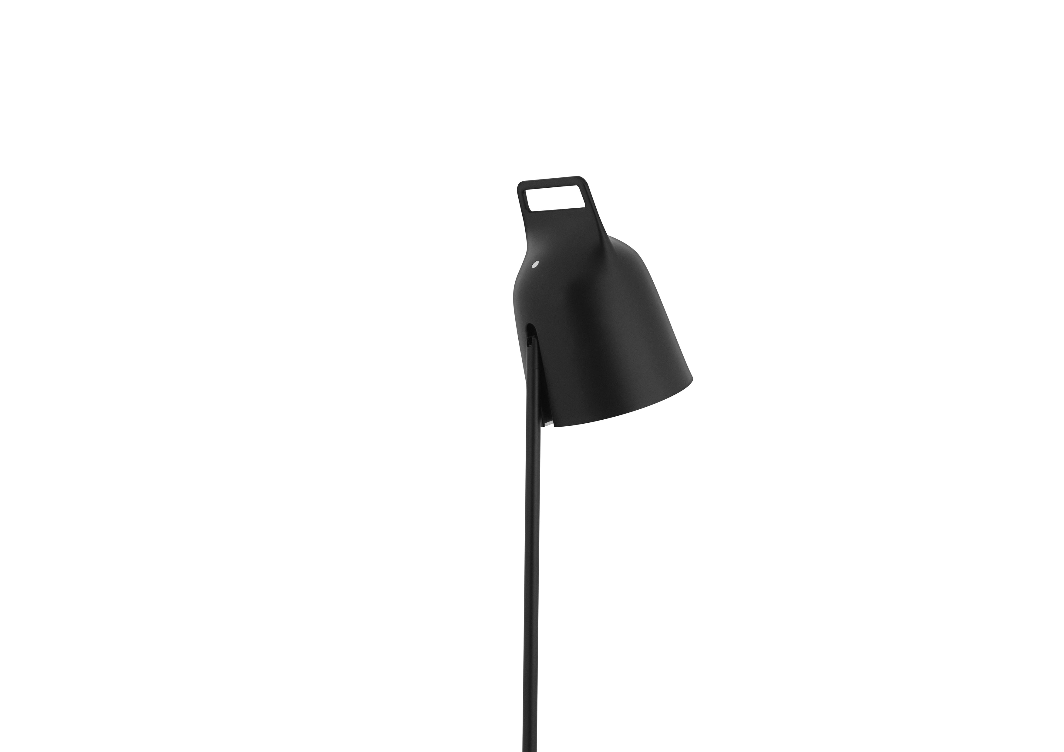 Stojaca lampa na čítanie STAGE čierna