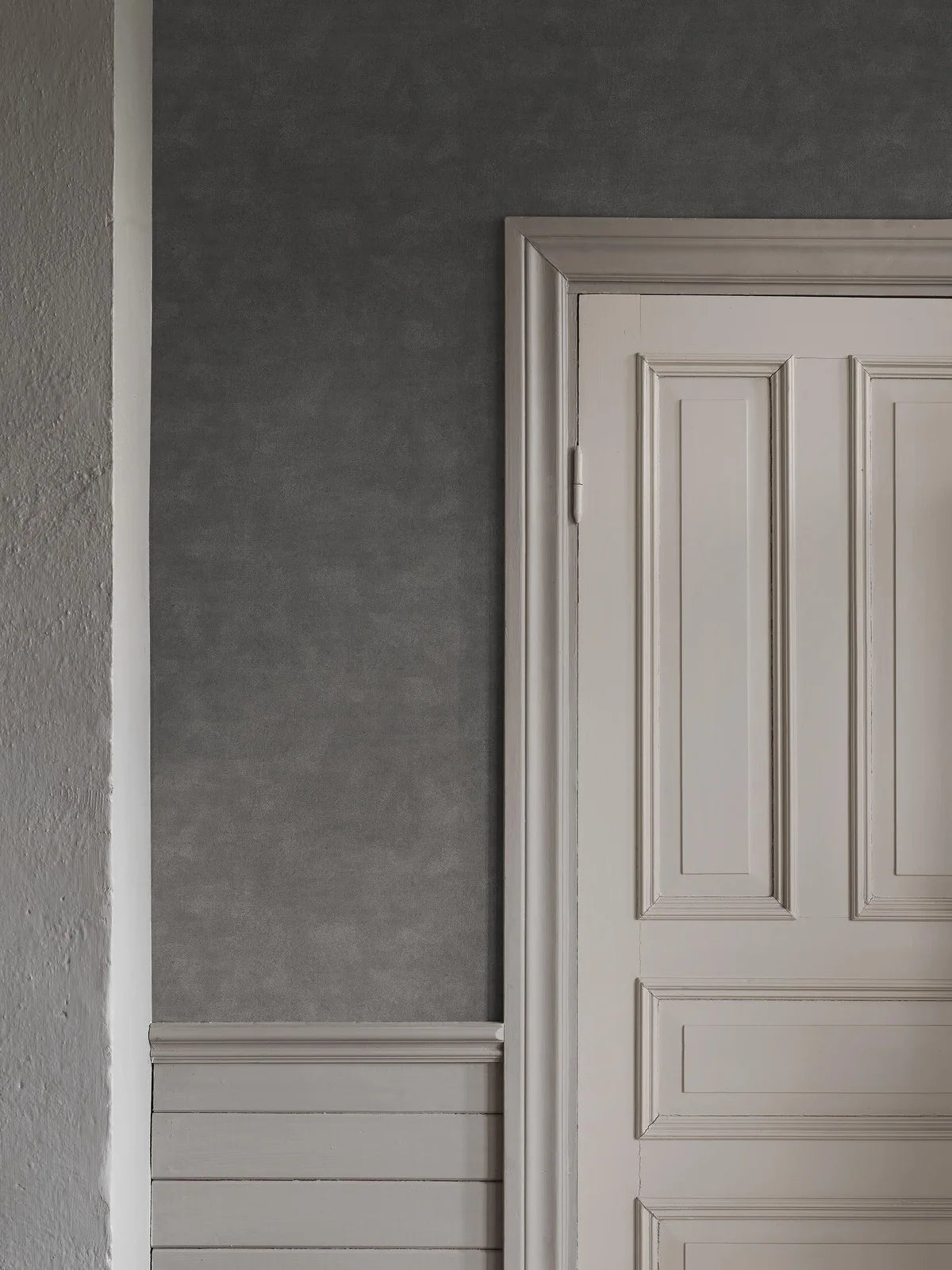 Canvas-like Wallpaper SHADES - ANTHRACITE