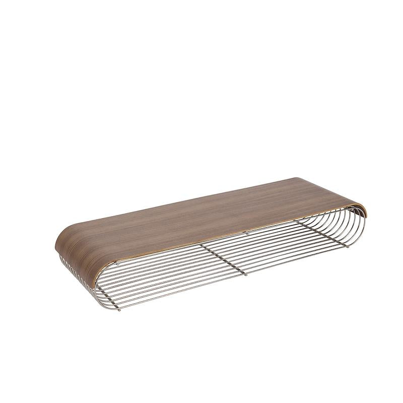 Podnos CURVA tmavé dubové drevo