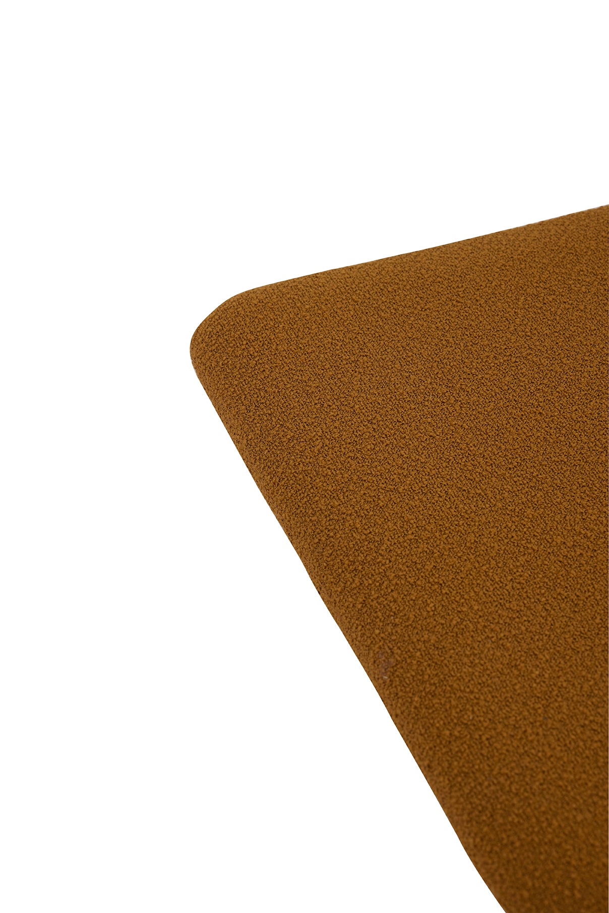 CURVA Seat Cushion Brown Bouclé