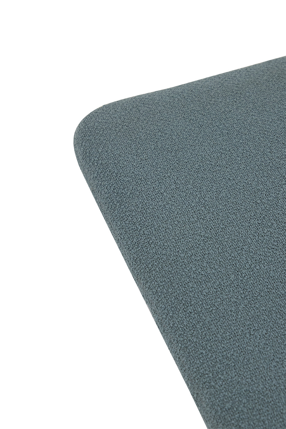CURVA Blue Boucle Seat Cushion