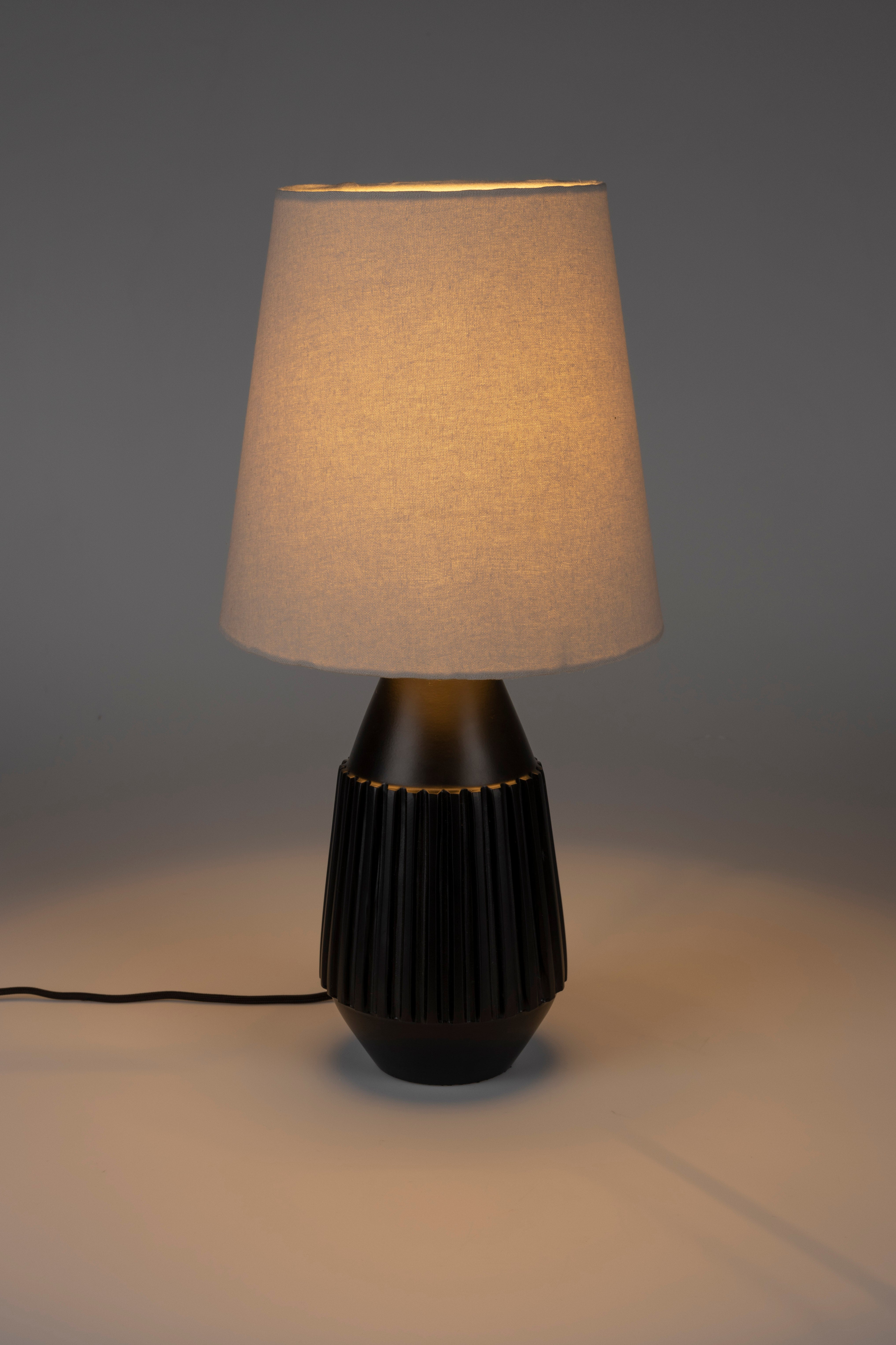 Stolná lampa AYSA čierna