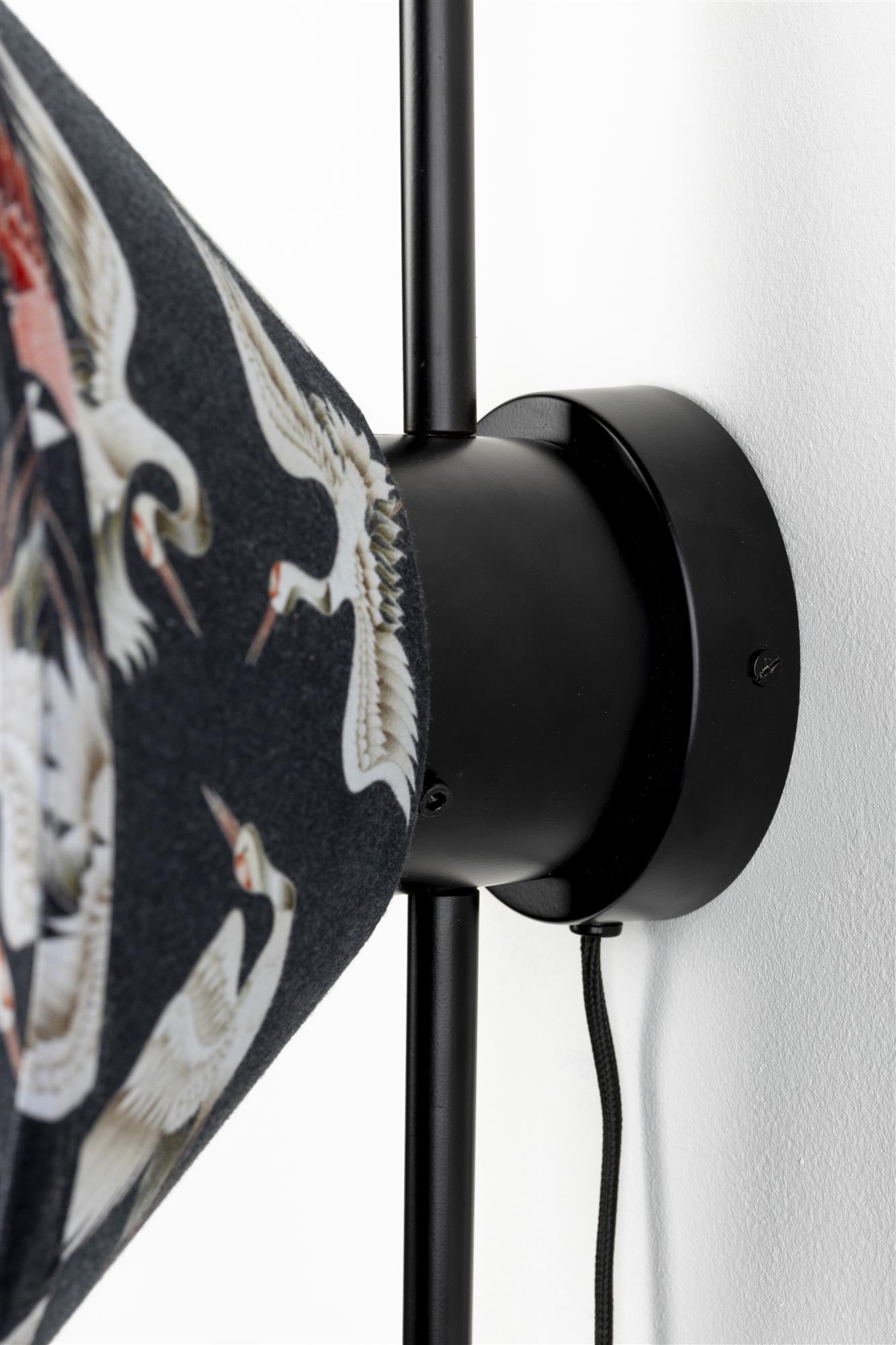 Nástenná lampa JAYLEE čierna