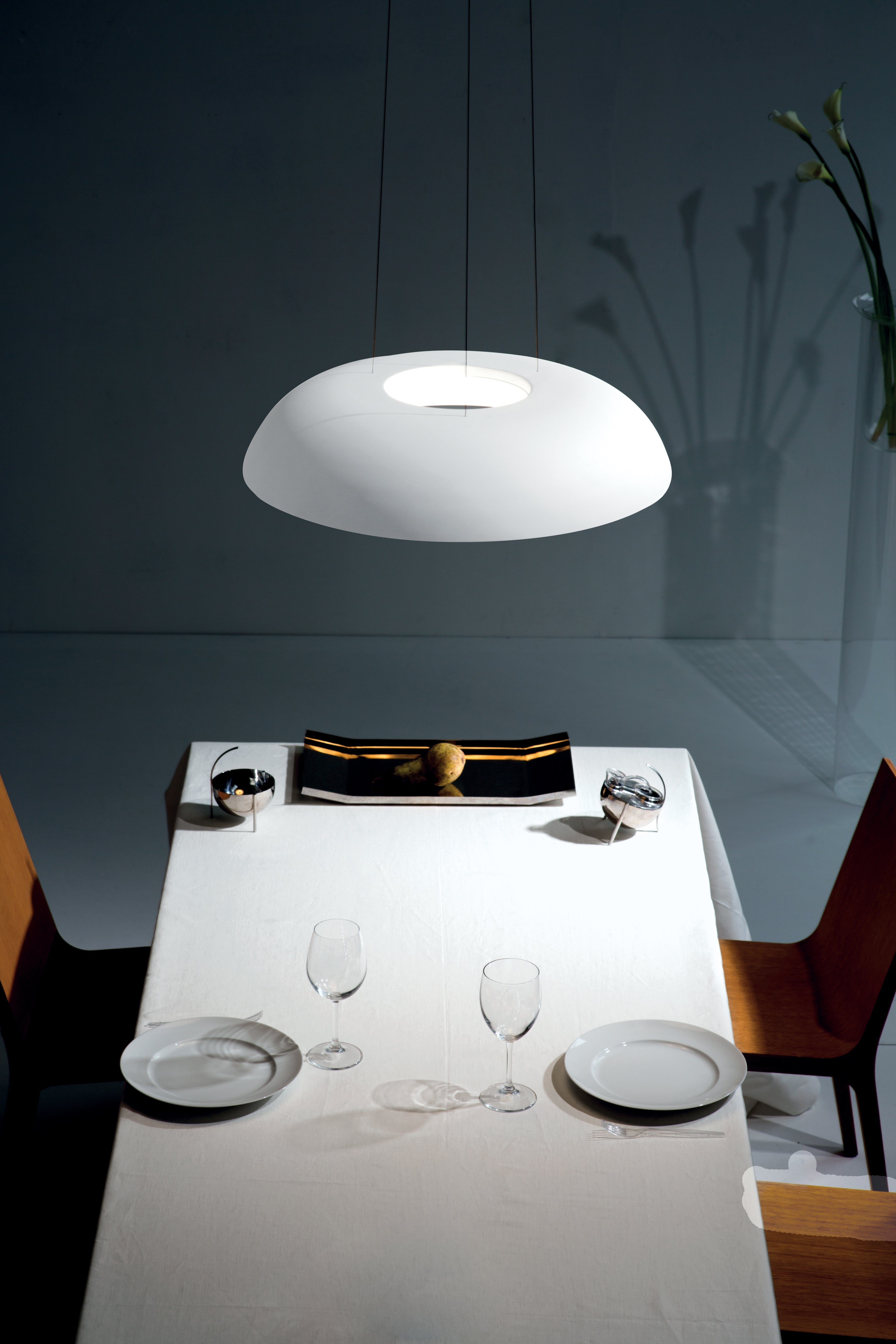 Lampa visiacá MAGGIOLONE matný hnedý