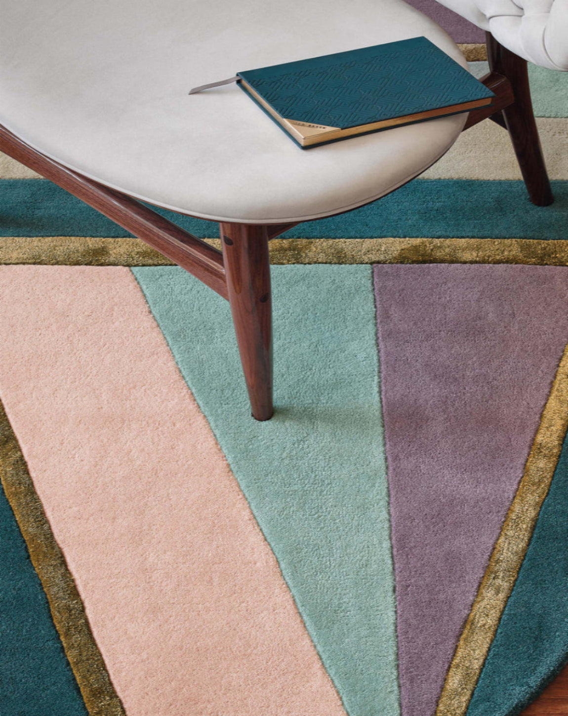 Sahara rug Pink beige-purple