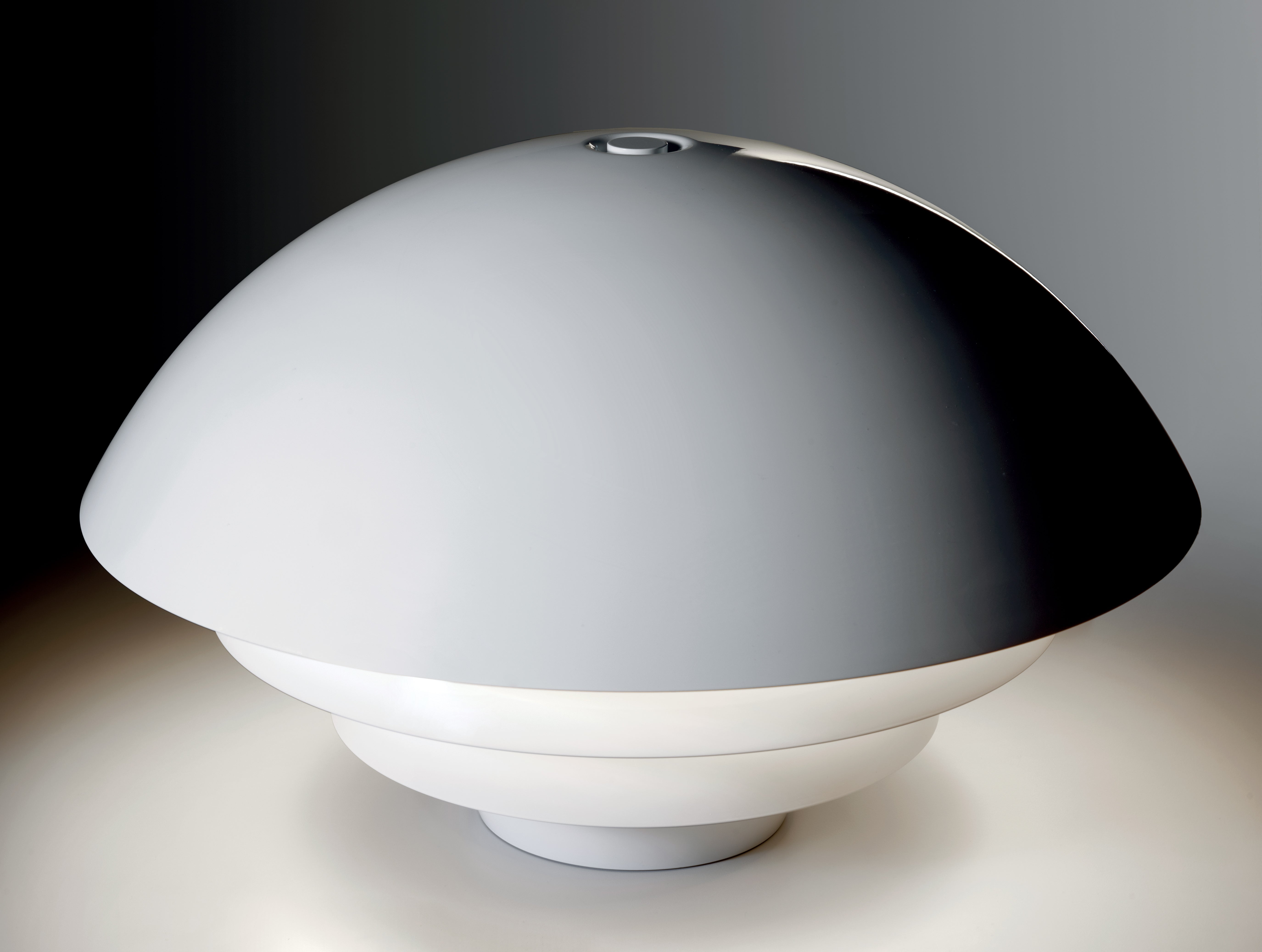 Stolná lampa VISIERE lesklá biela
