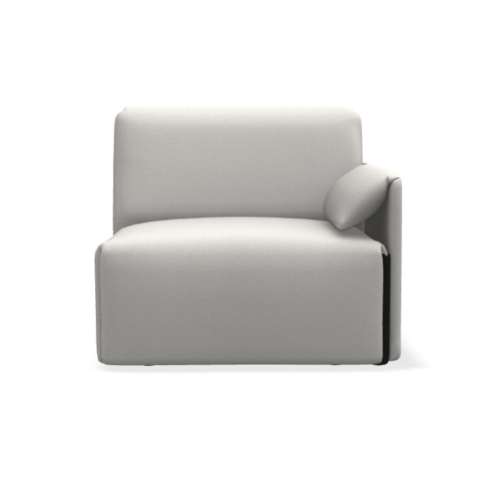 Sofa modulárna COSTUME - pravý modul čalúnený