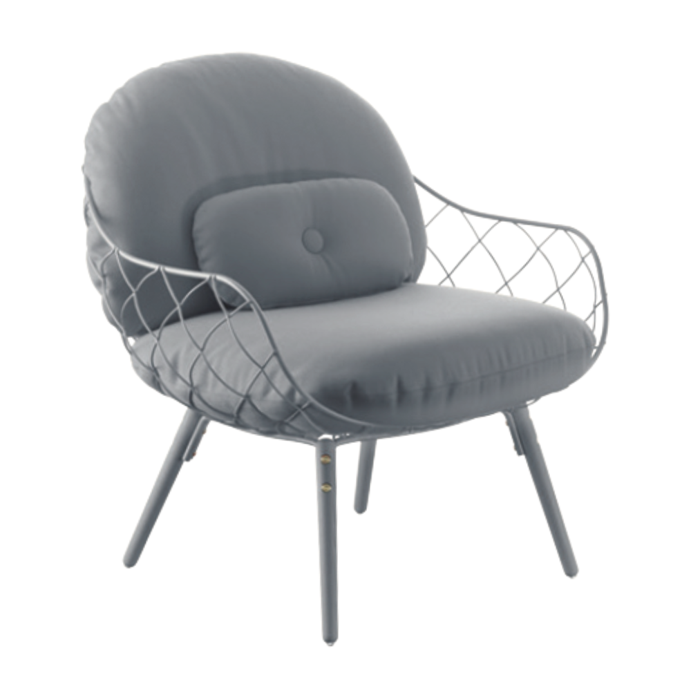 PIÑA Armchair Gray