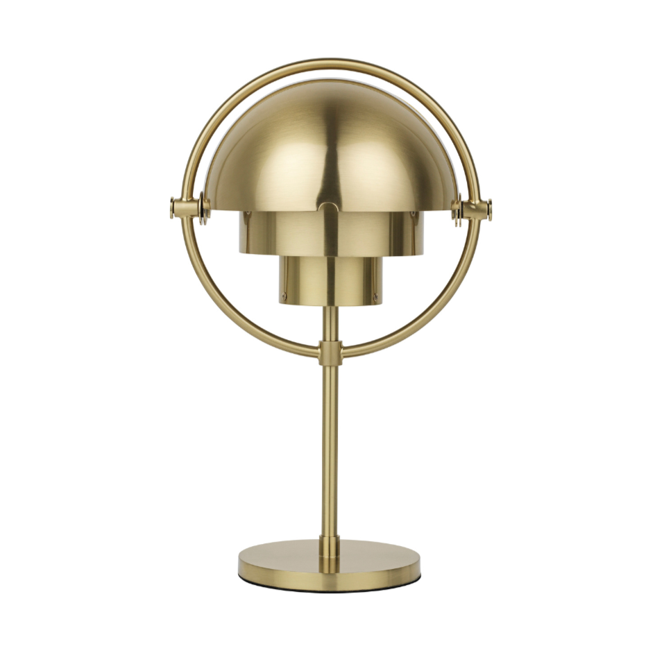 MULTI-LITE portable lamp brass