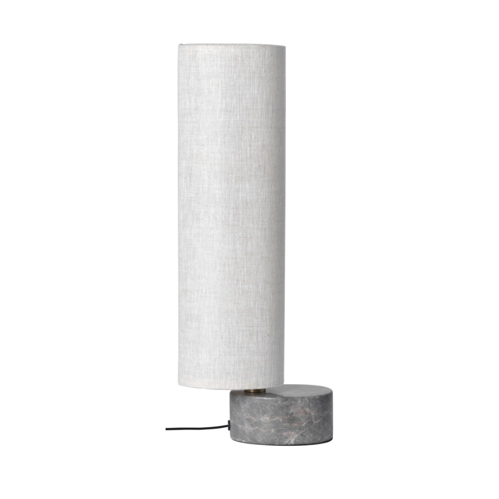 UNBOUND table lamp gray marble