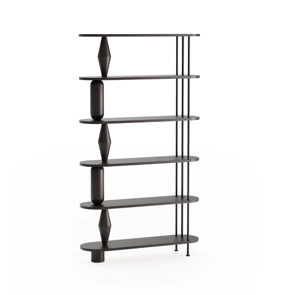 VAZOO Shelf in Ebony Oak Wood