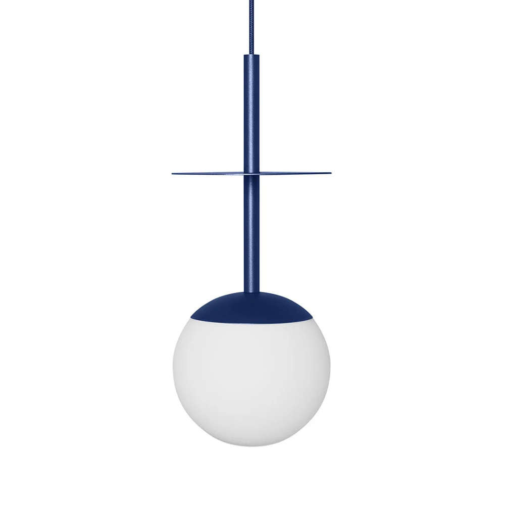 Plaat pendant lamp navy blue