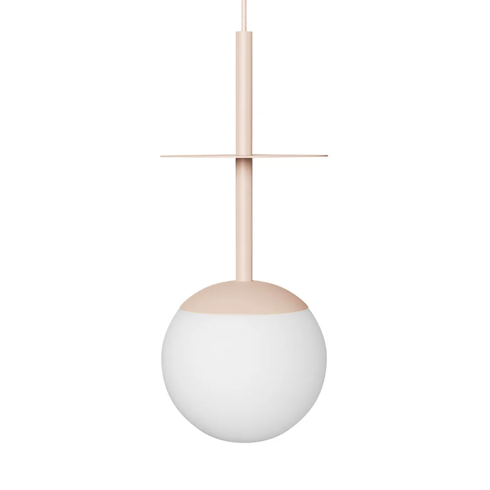Závesná lampa PLAAT béžová