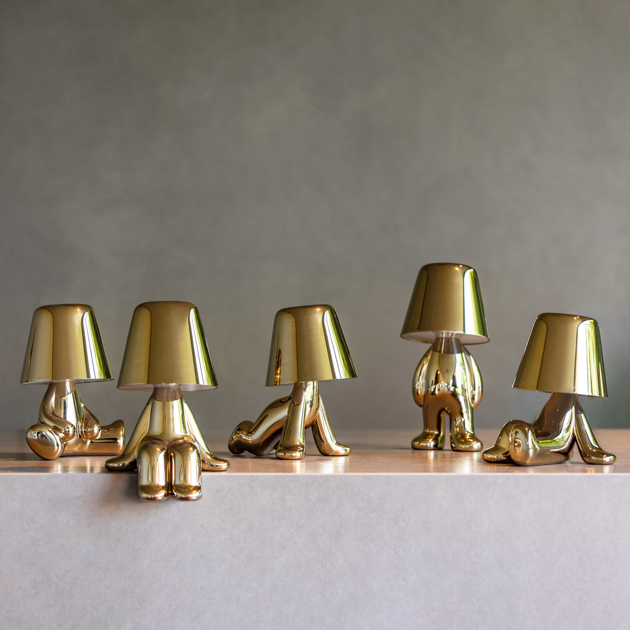 GOLDEN BROTHERS Lamp - JOE gold