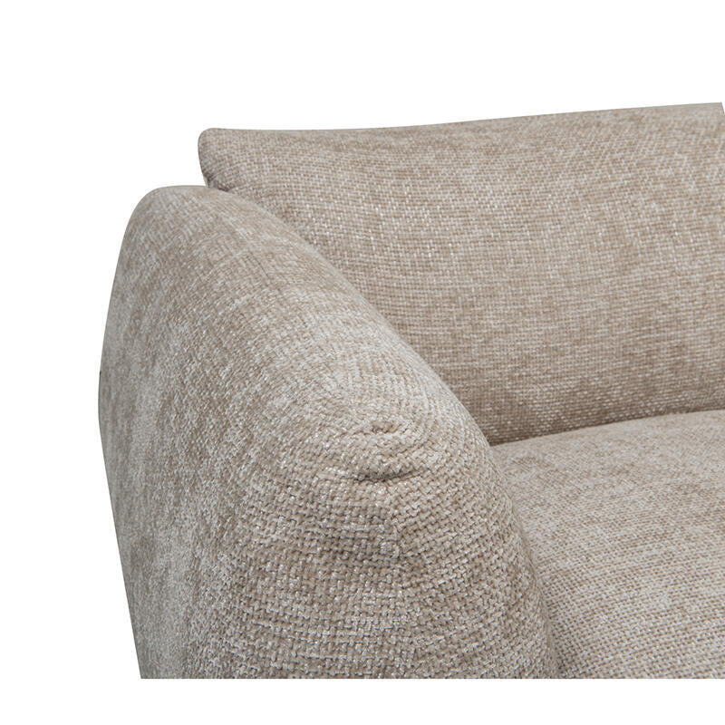Sofa pre 2,5 osoby AMSTERDAM v béžovej latte farbe
