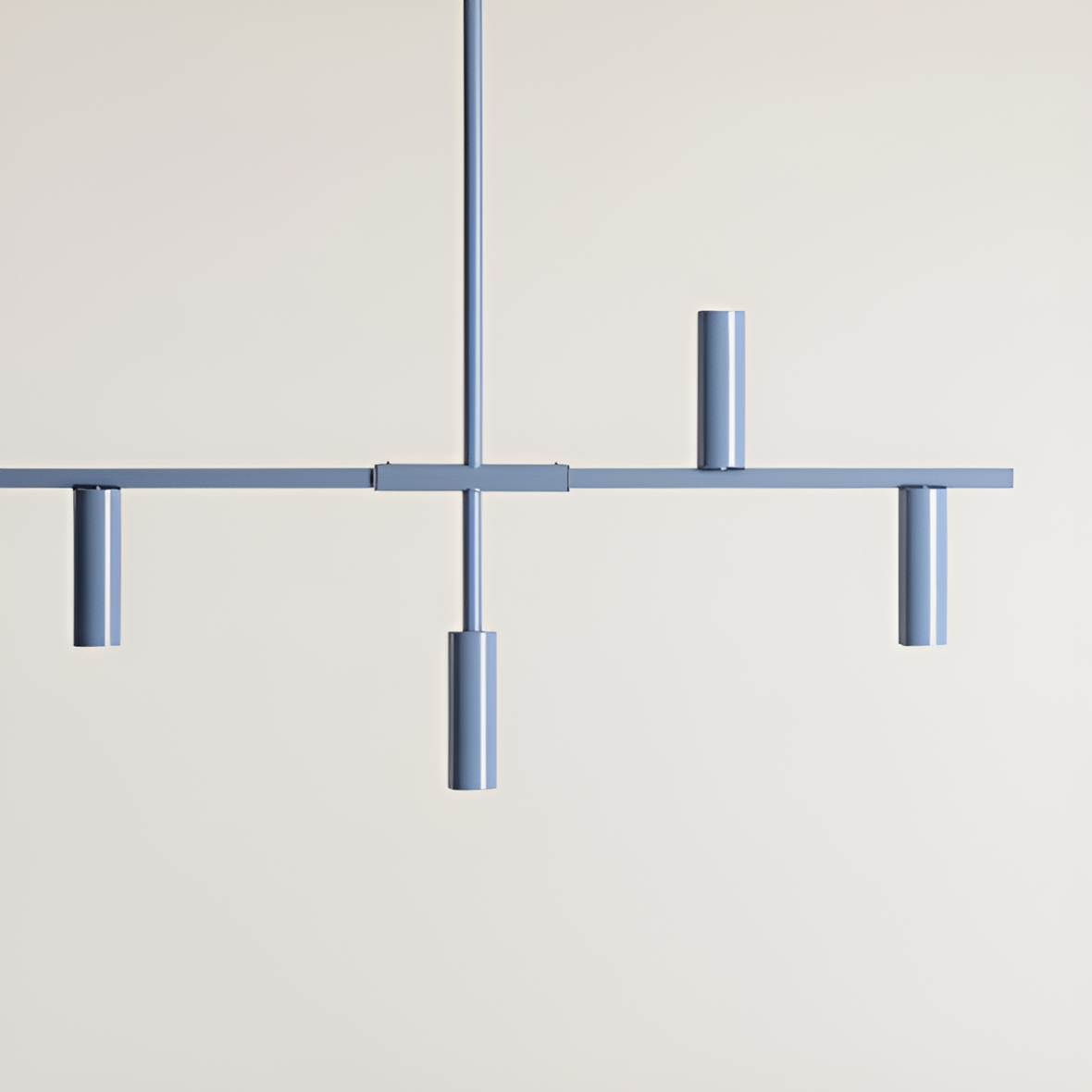 Trevo blue hanging lamp