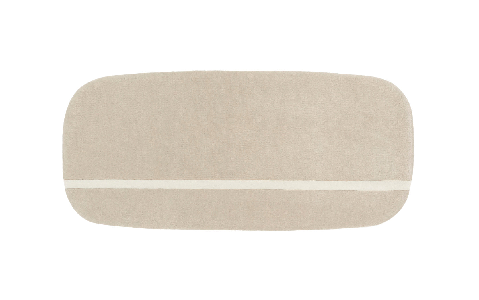 OVAL rug OONA sand