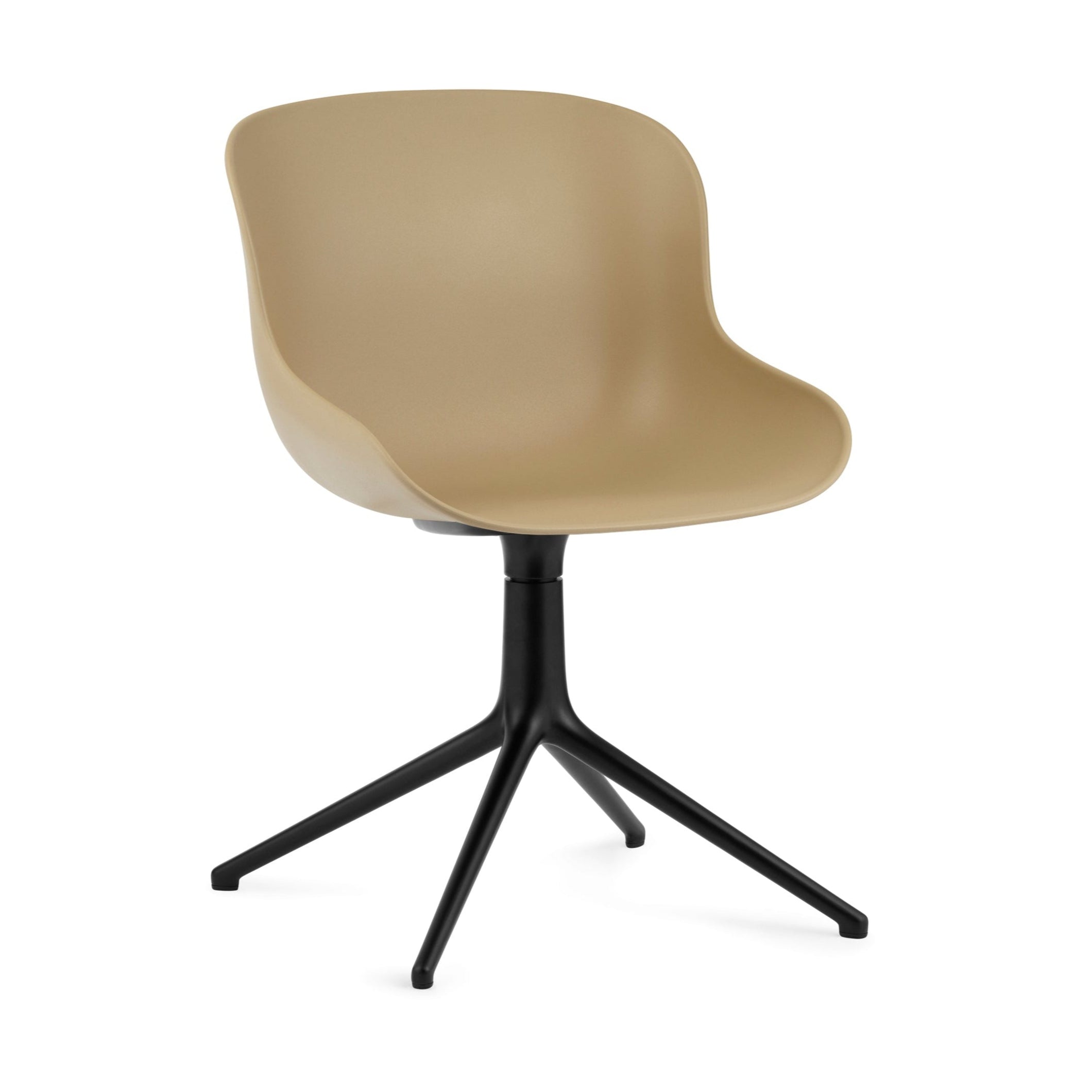 Kancelárske kreslo HYG 4L piesková s čiernym podstavcom