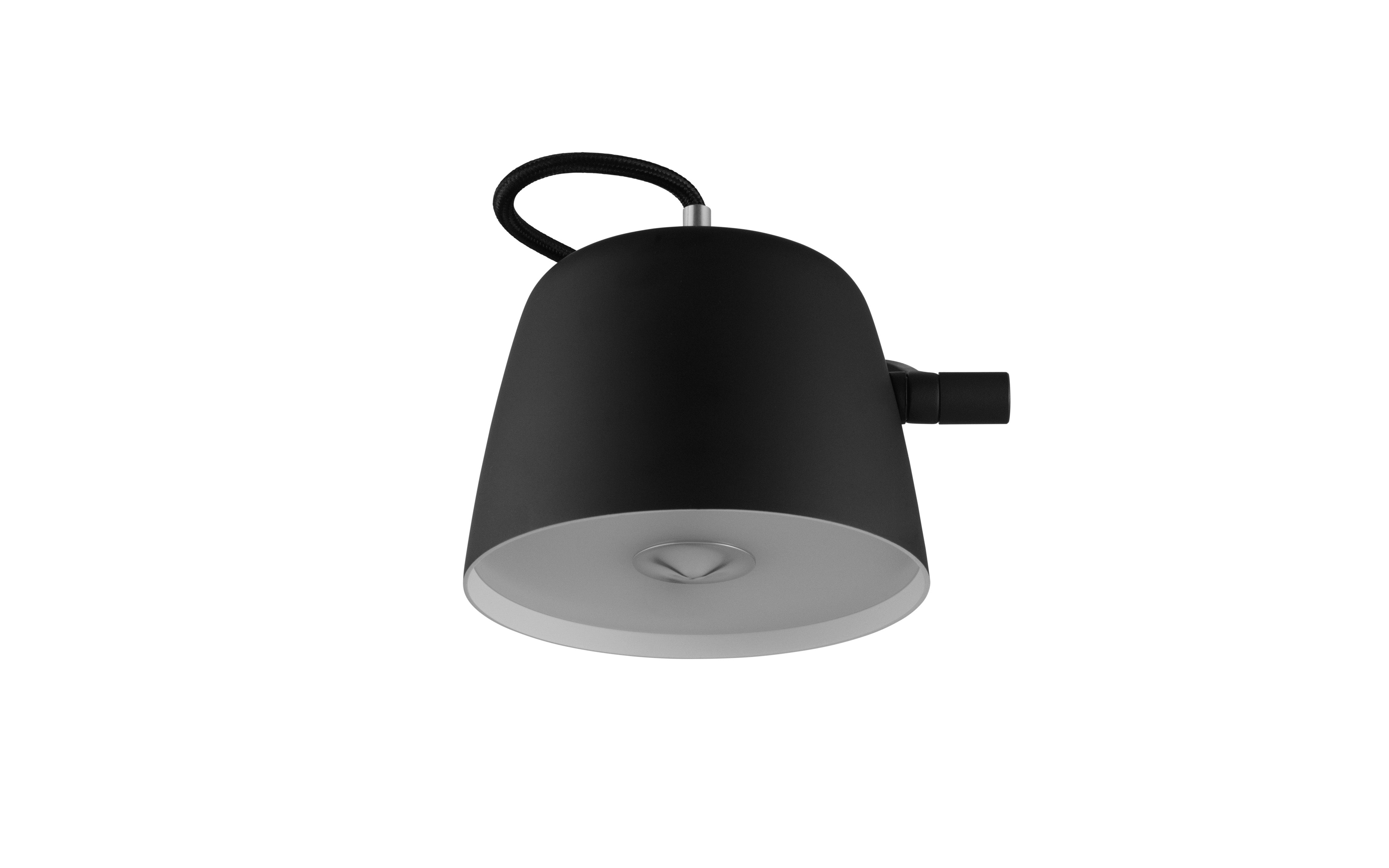 Adjustable black TUB wall lamp