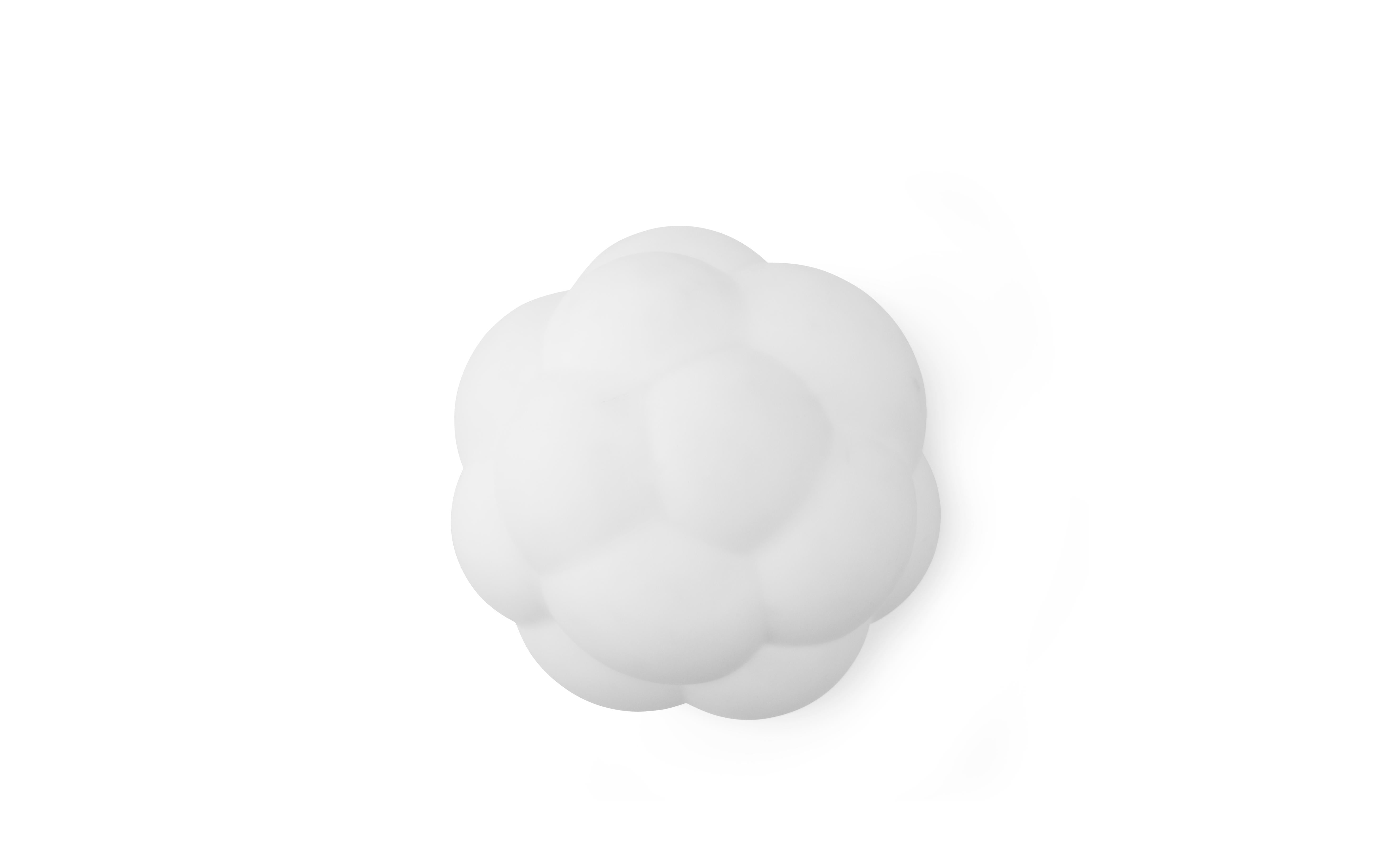 Nástenné svietidlo BUBBA biele