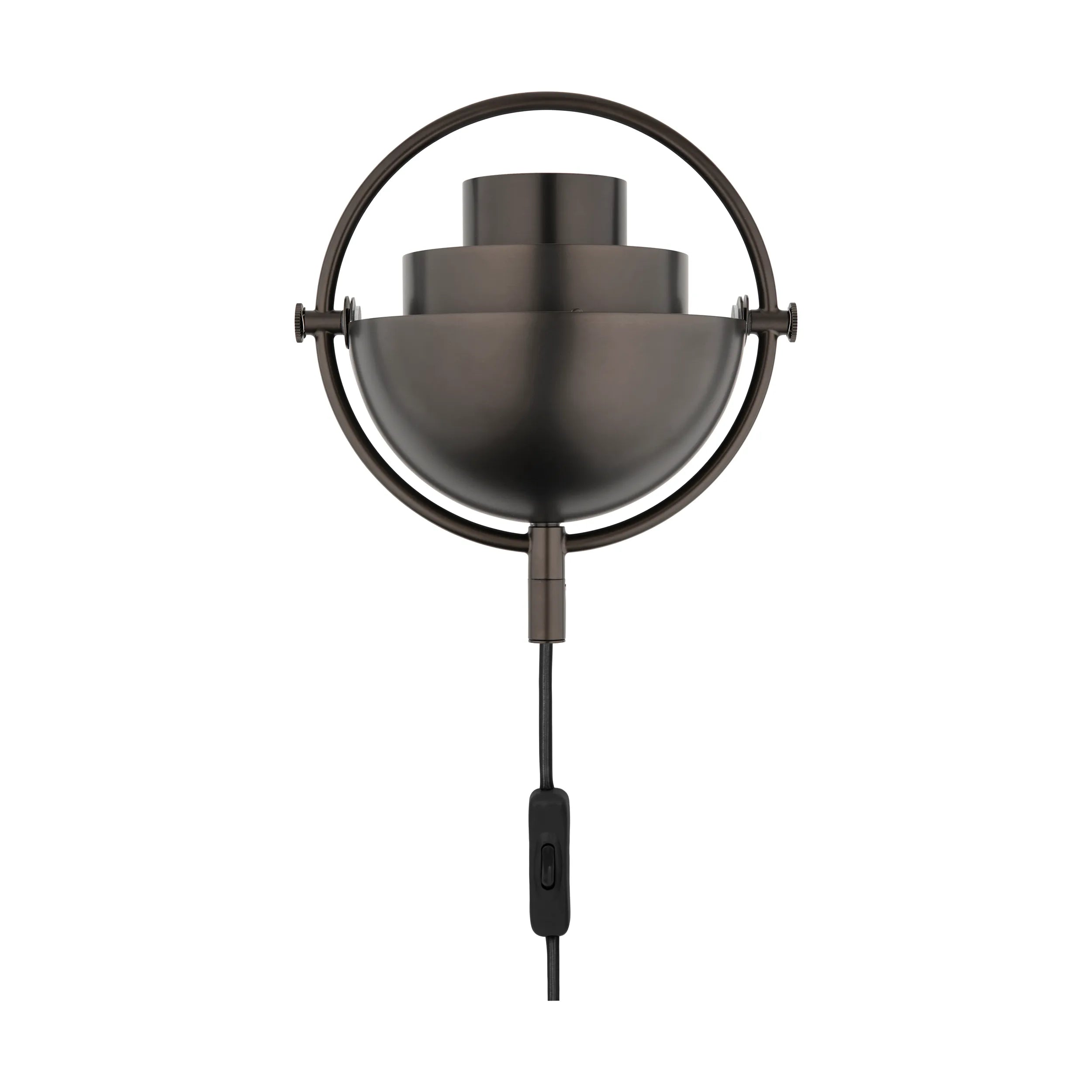 Nástenná lampa MULTI-LITE čierny lesklý
